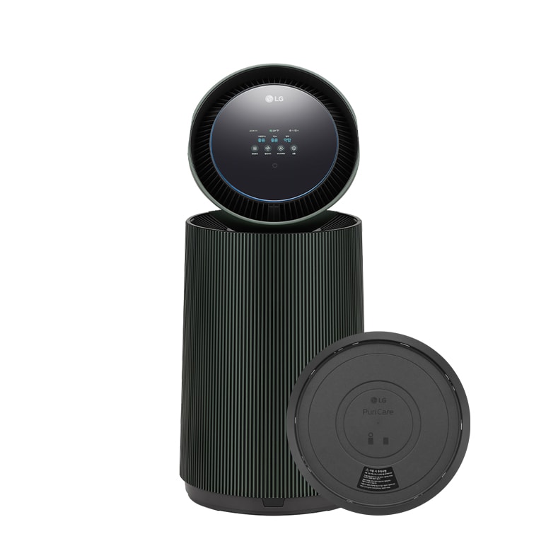 LG 퓨리케어 AI 오브제컬렉션 360˚ 공기청정기(M5필터, 66㎡(20평), 네이처그린)
