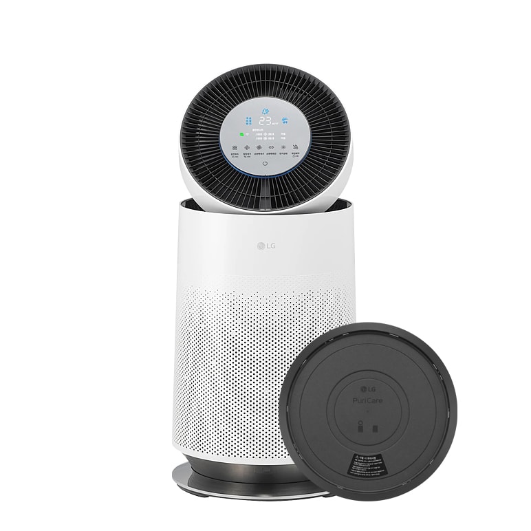 LG 퓨리케어 360˚ 공기청정기 플러스(61.2㎡(19평), 크리미스노우)