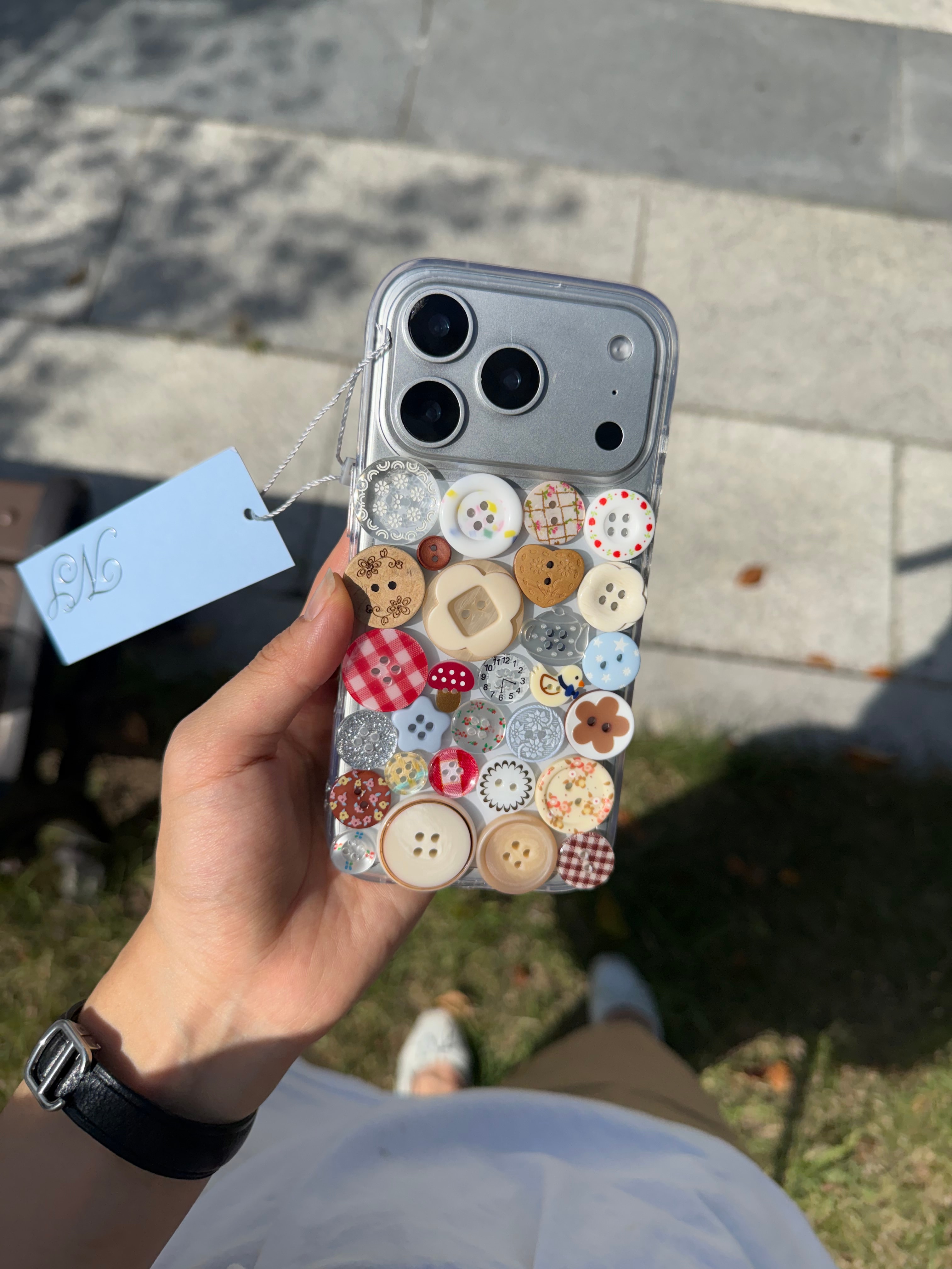 Dear me BUTTON CASE