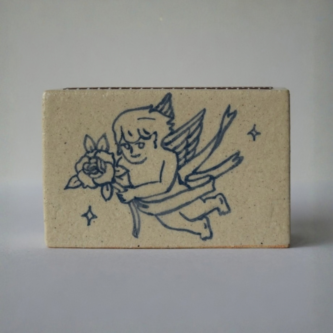 [Daiji Inomata] Ceramic Matchbox Angel