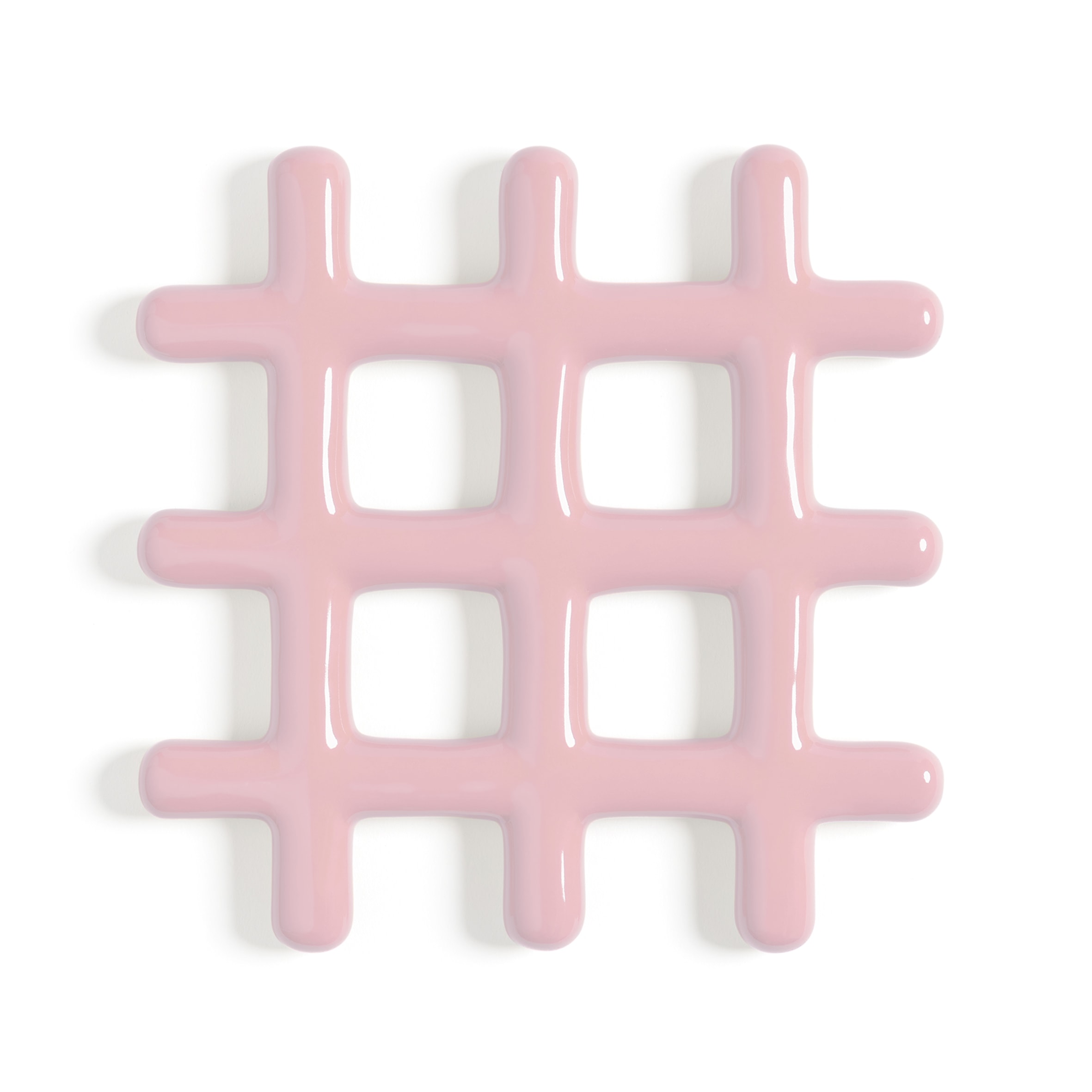 [&Klevering] TRIVET GRID PINK 트리벳 그리드 핑크