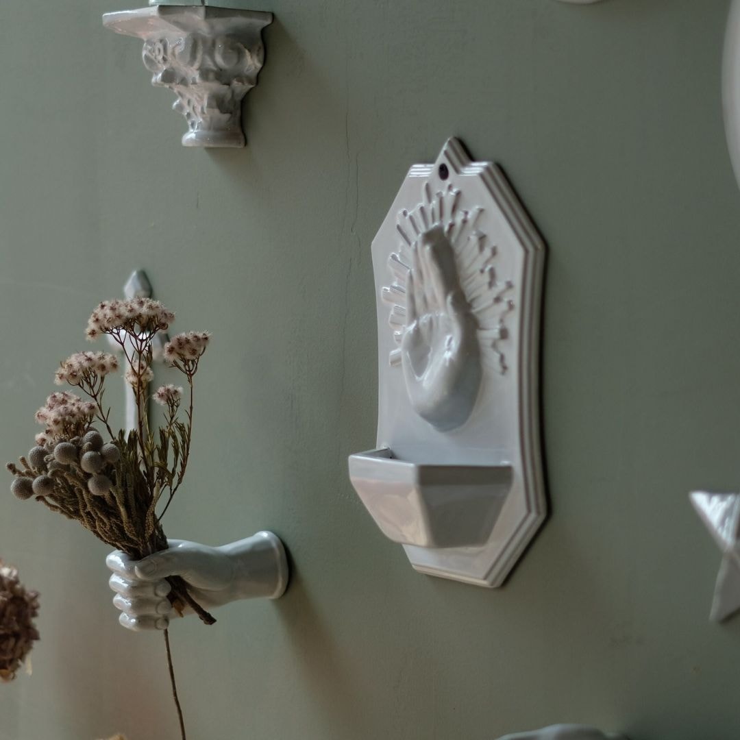 [WEST VILLAGE TOKYO] AS POTTERY RELIPOT White