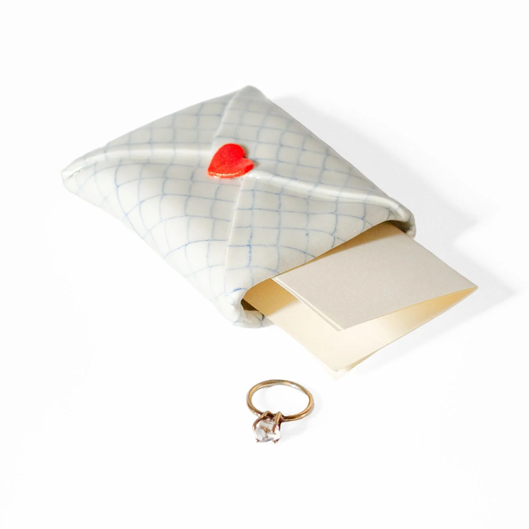 [Saori M Stoneware] Love Letter Matchbox