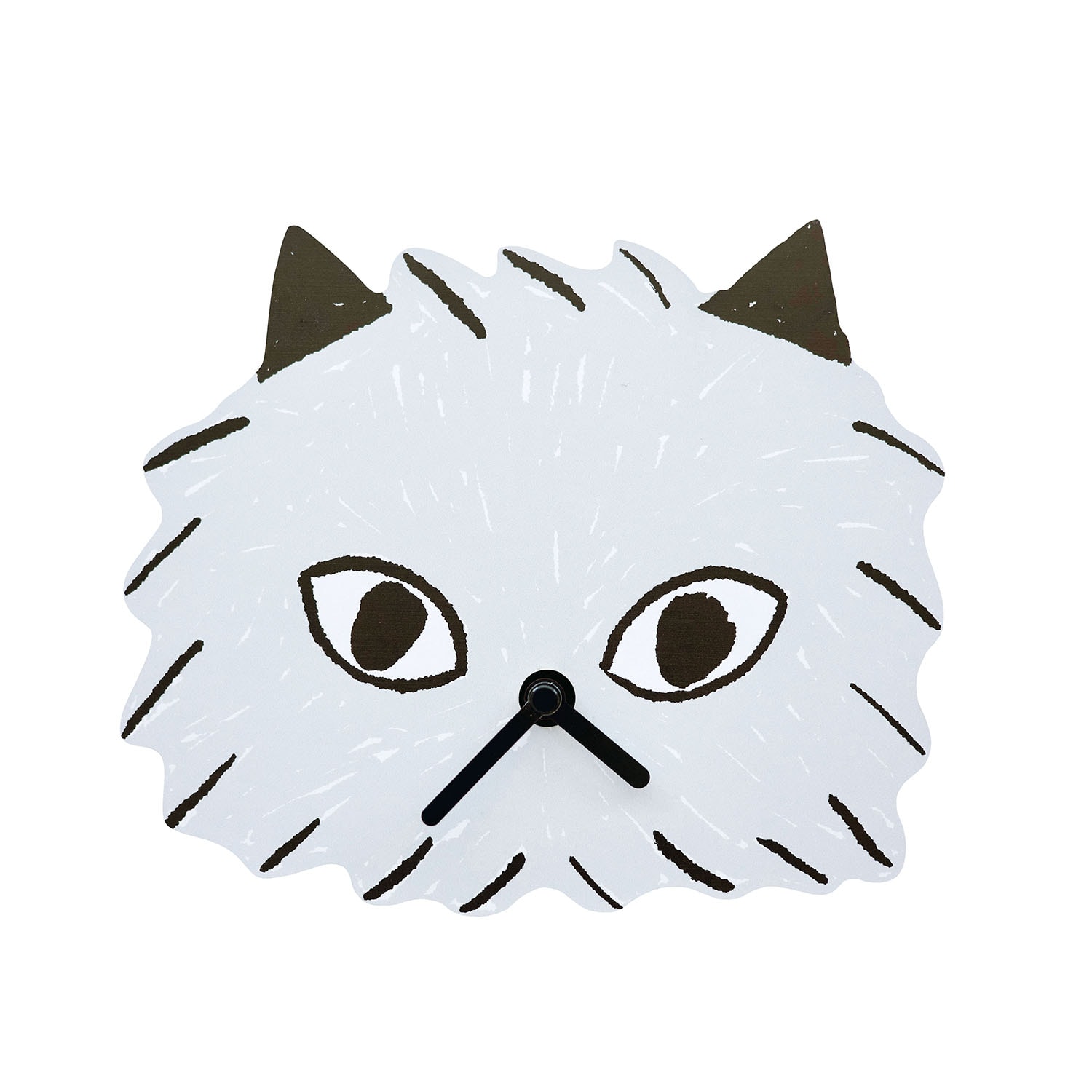 [Yamabatosha] FUWA WALL CLOCK ∥ 후와 고양이 벽시계