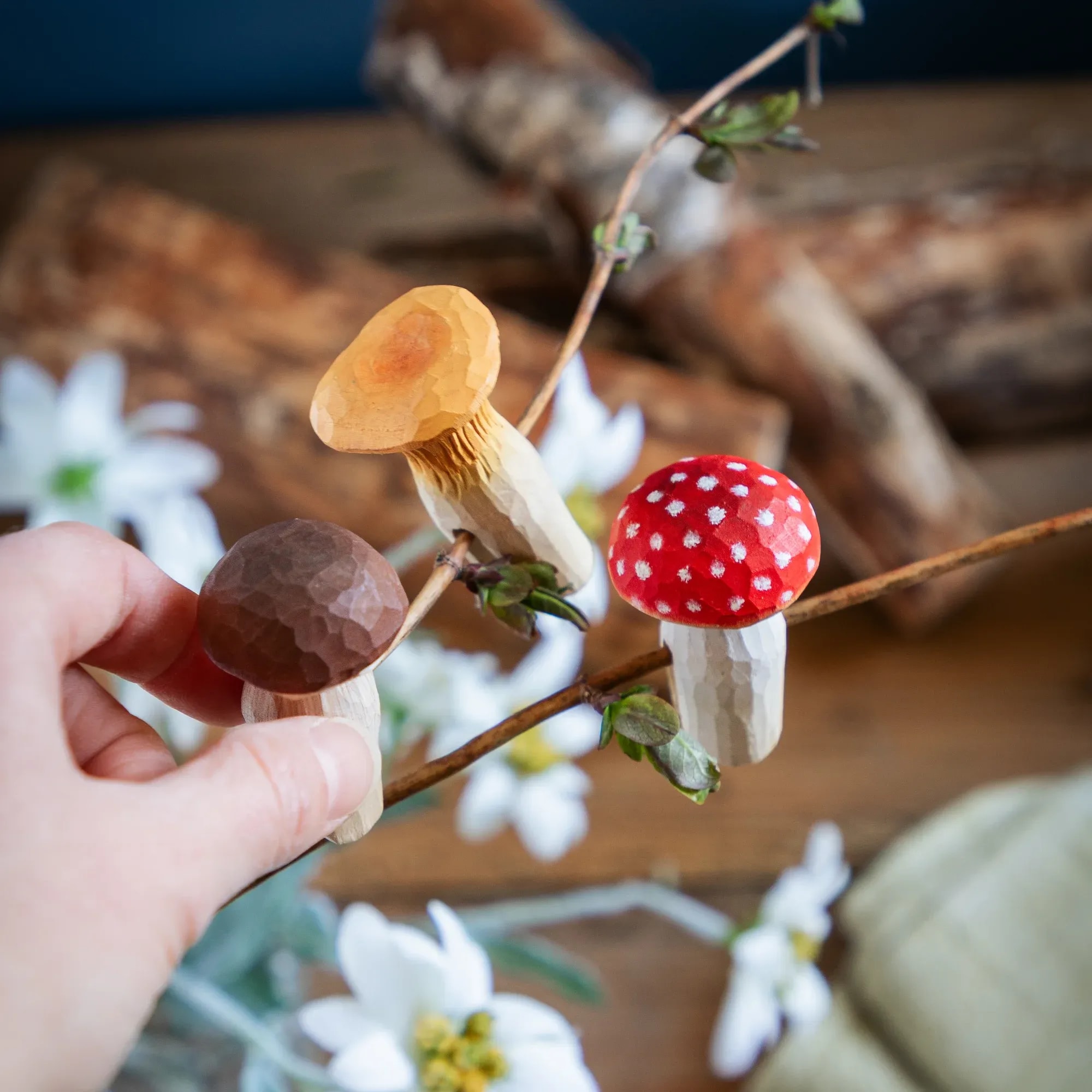 [Wildlife Garden] Forest Décor - Mushrooms Set