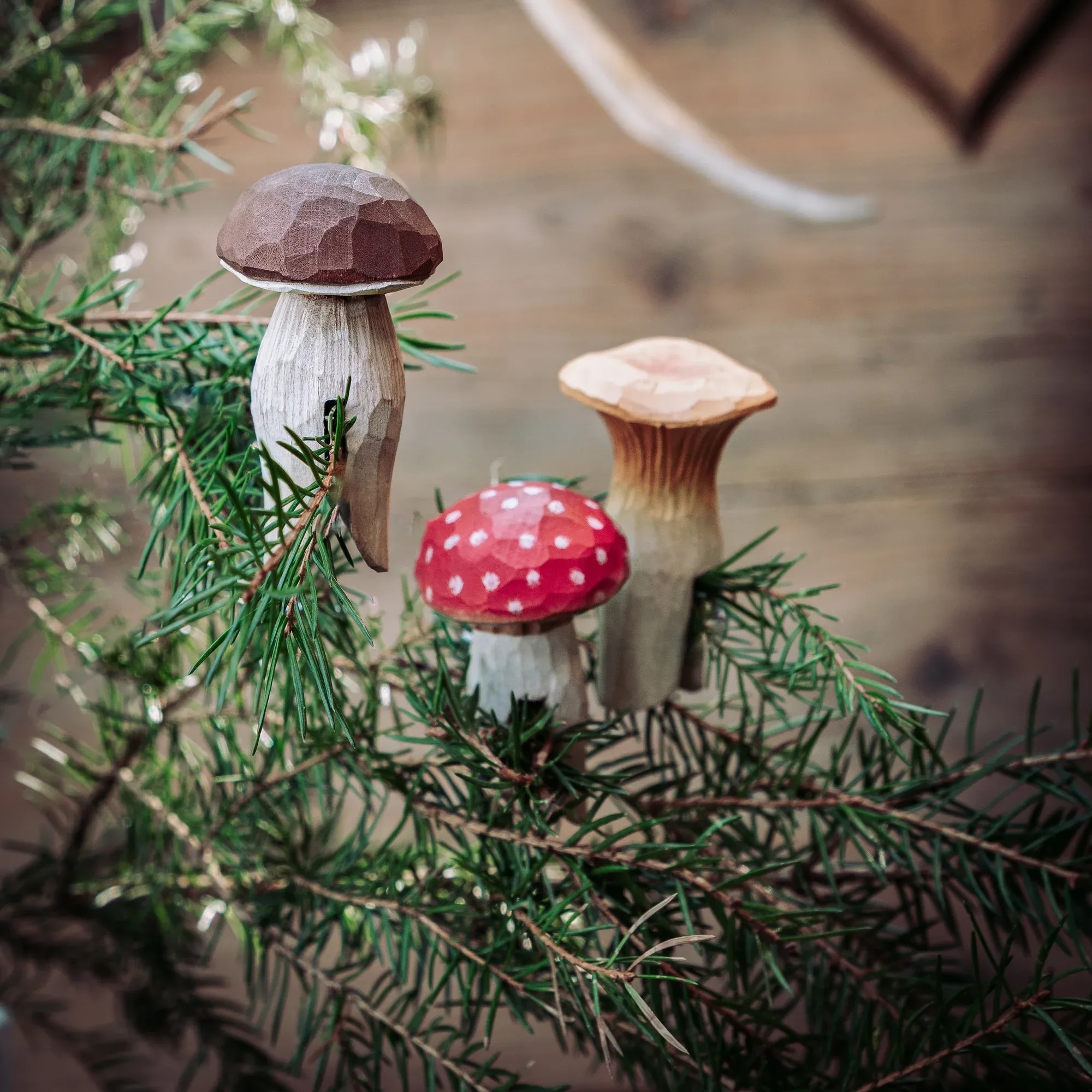 [Wildlife Garden] Forest Décor - Mushrooms Set