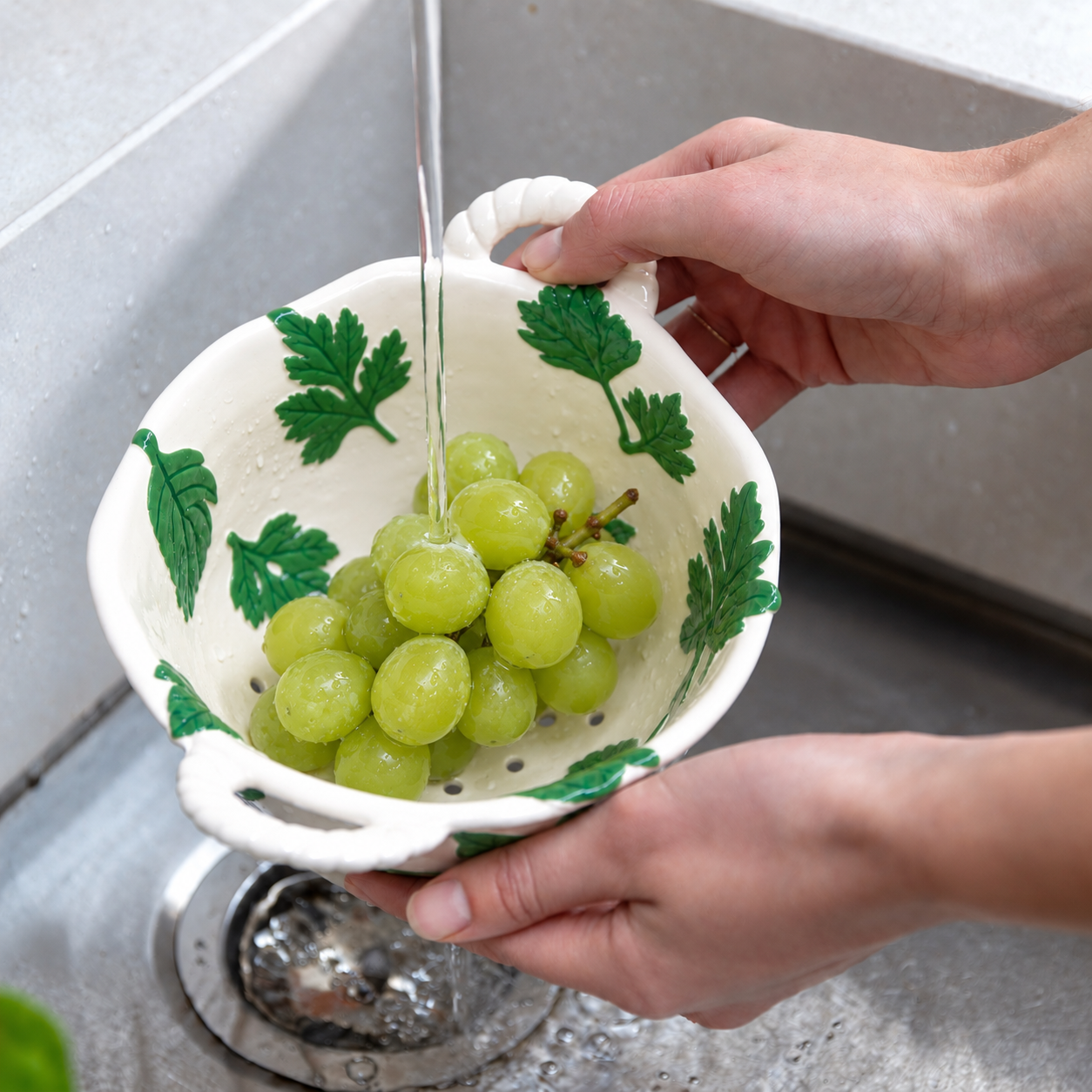 [&Klevering] COLANDER PARSLEY 포슬린 콜랜더 파슬리