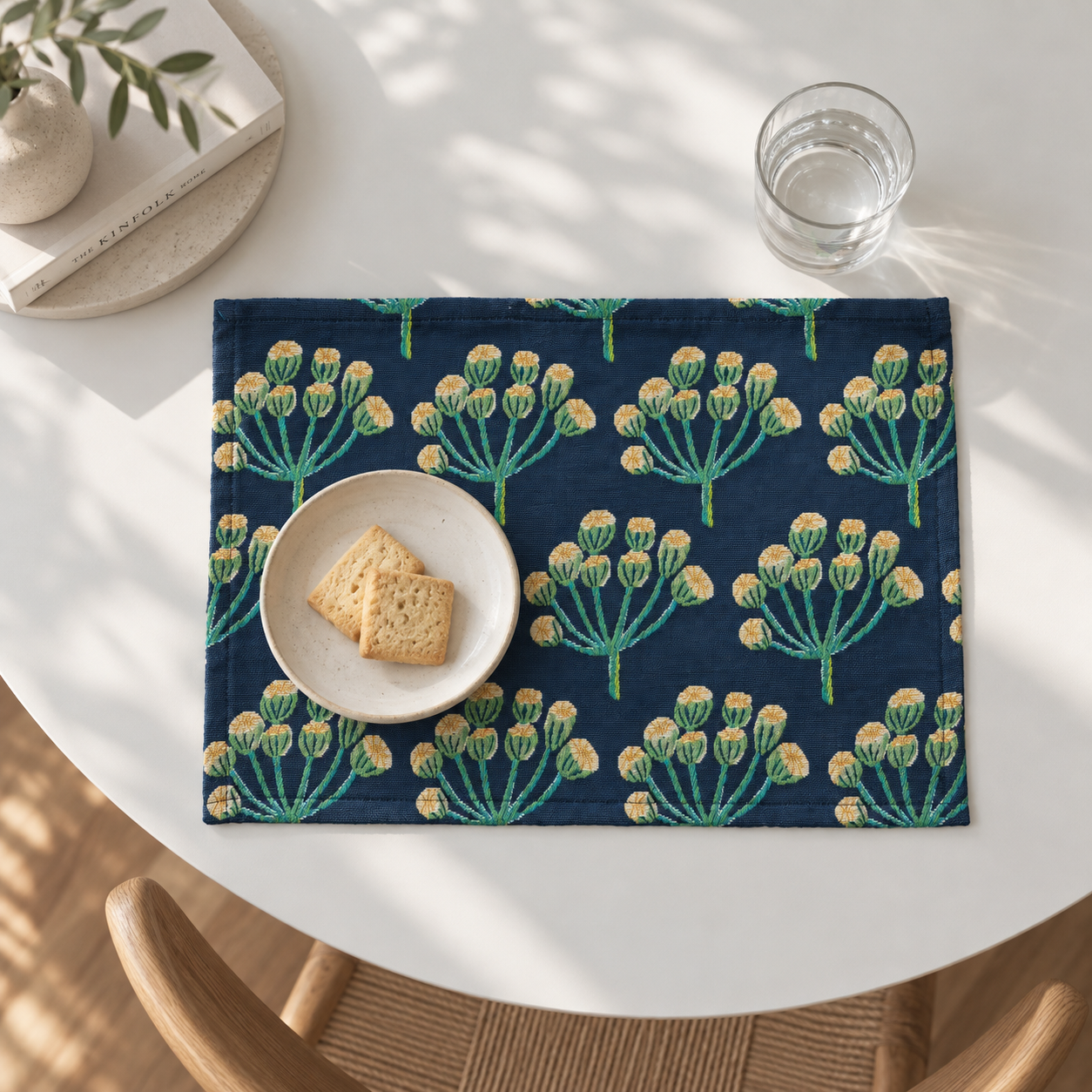 [Matsuo Miyuki] TABLE MAT MIMOSA∥테이블 매트 미모사