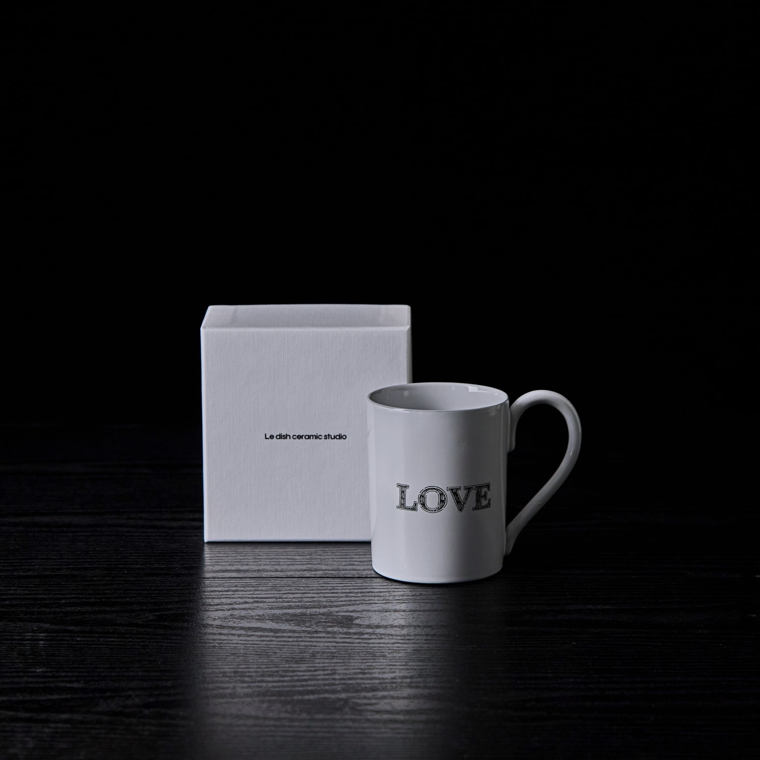[르디쉬 세라믹] 베이직 머그_LOVE