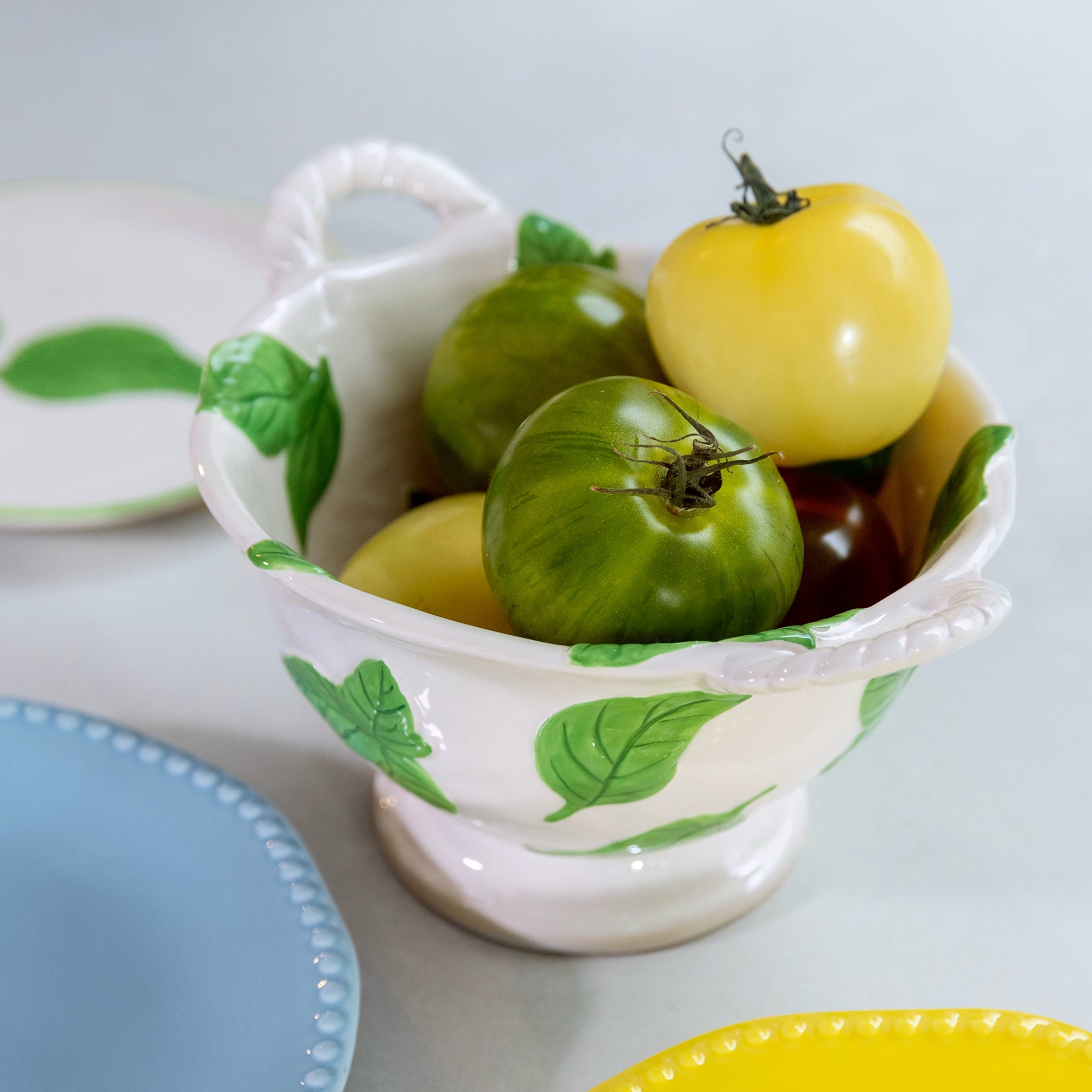 [&Klevering] COLANDER BASIL 포슬린 콜랜더 바질