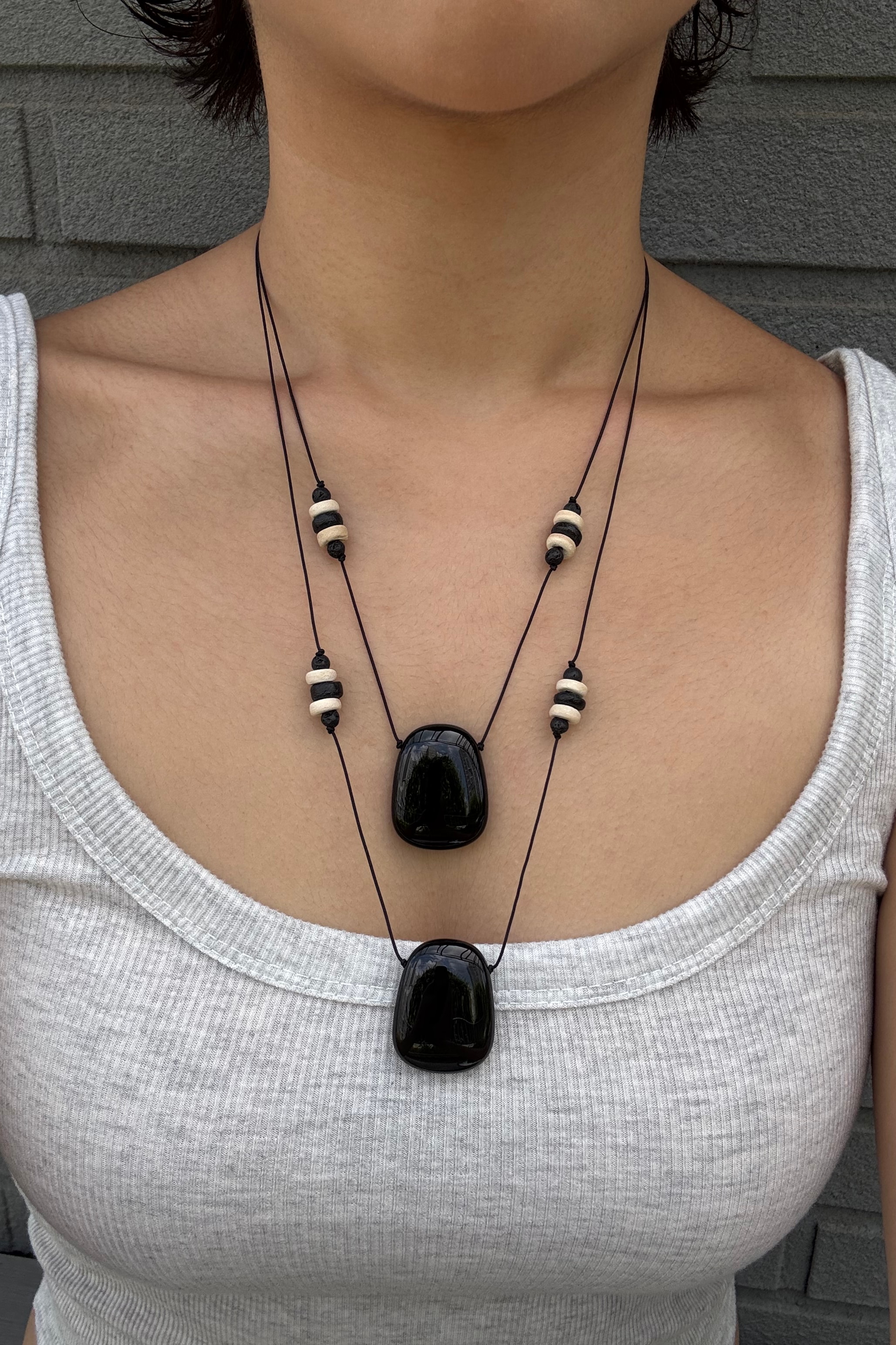 Pebble necklace