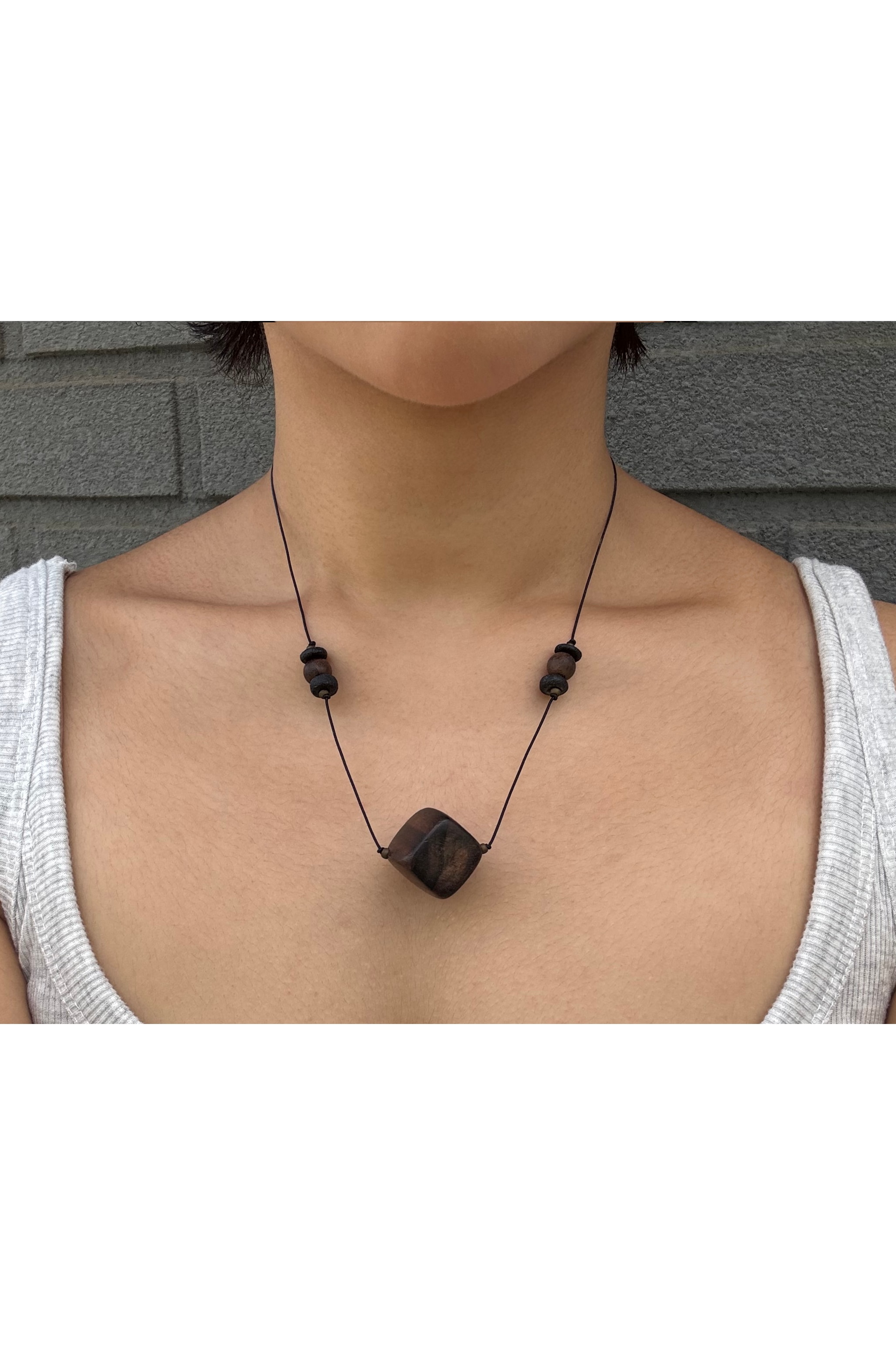 Cube necklace