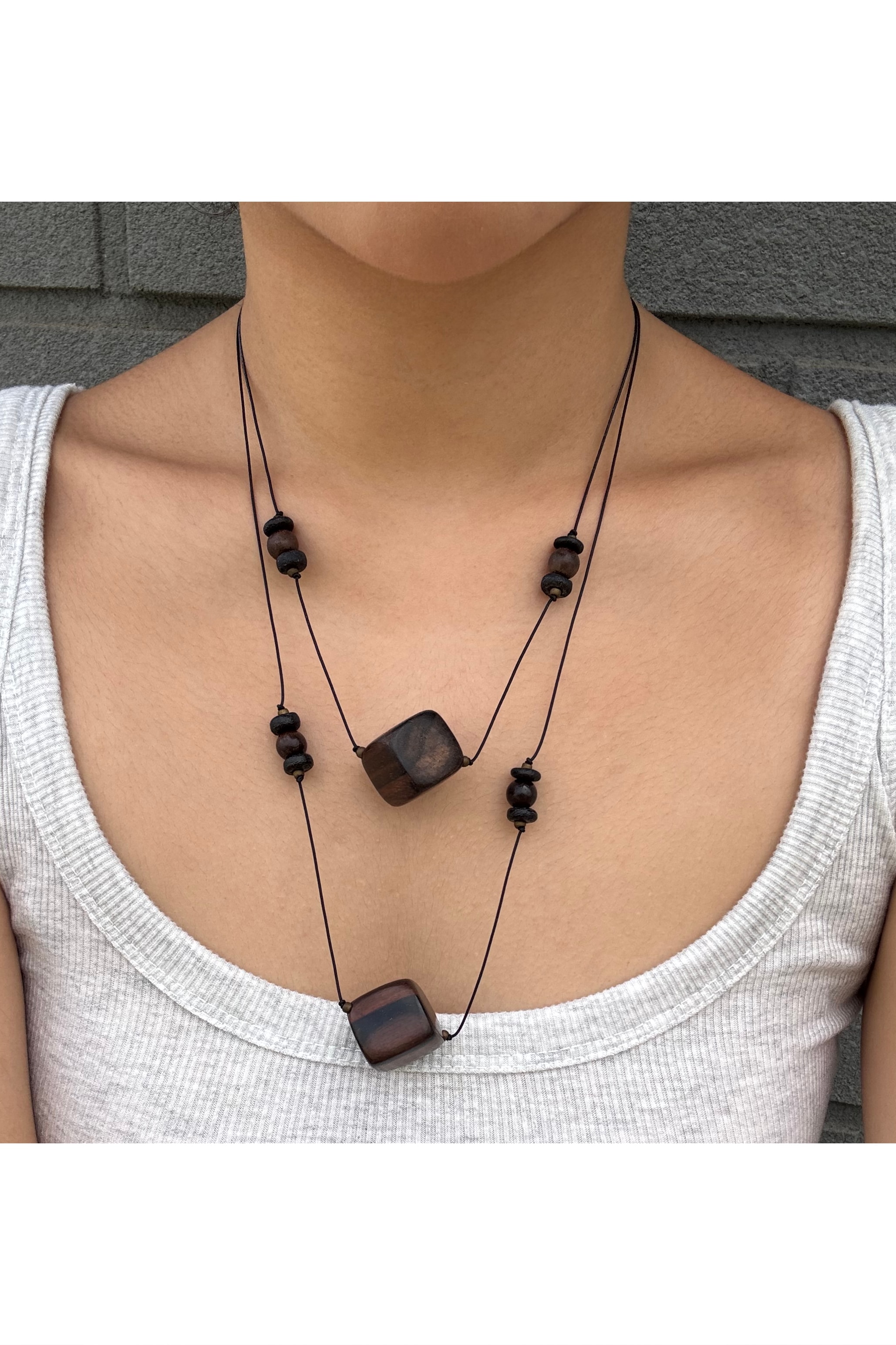Cube necklace