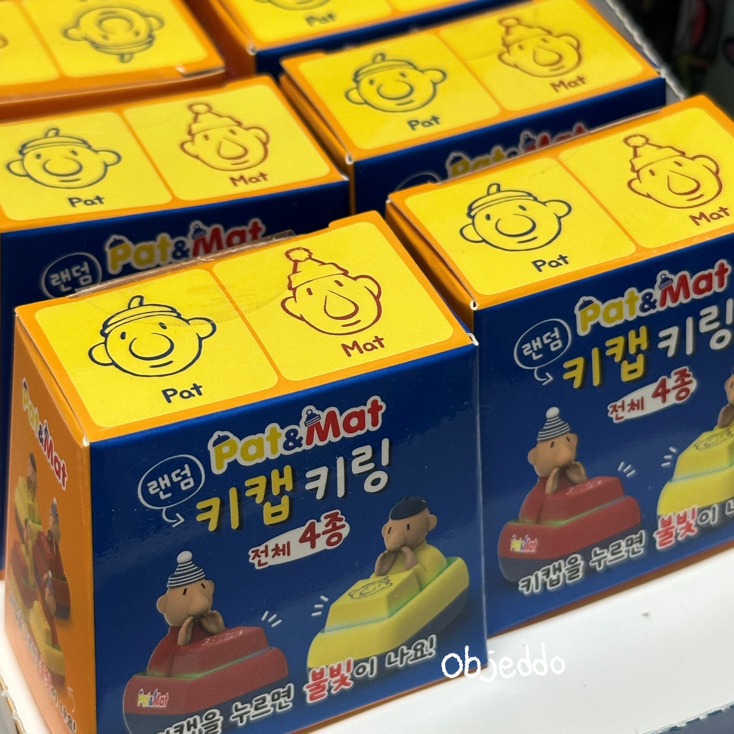 [랜덤발송]패트와매트 키캡키링