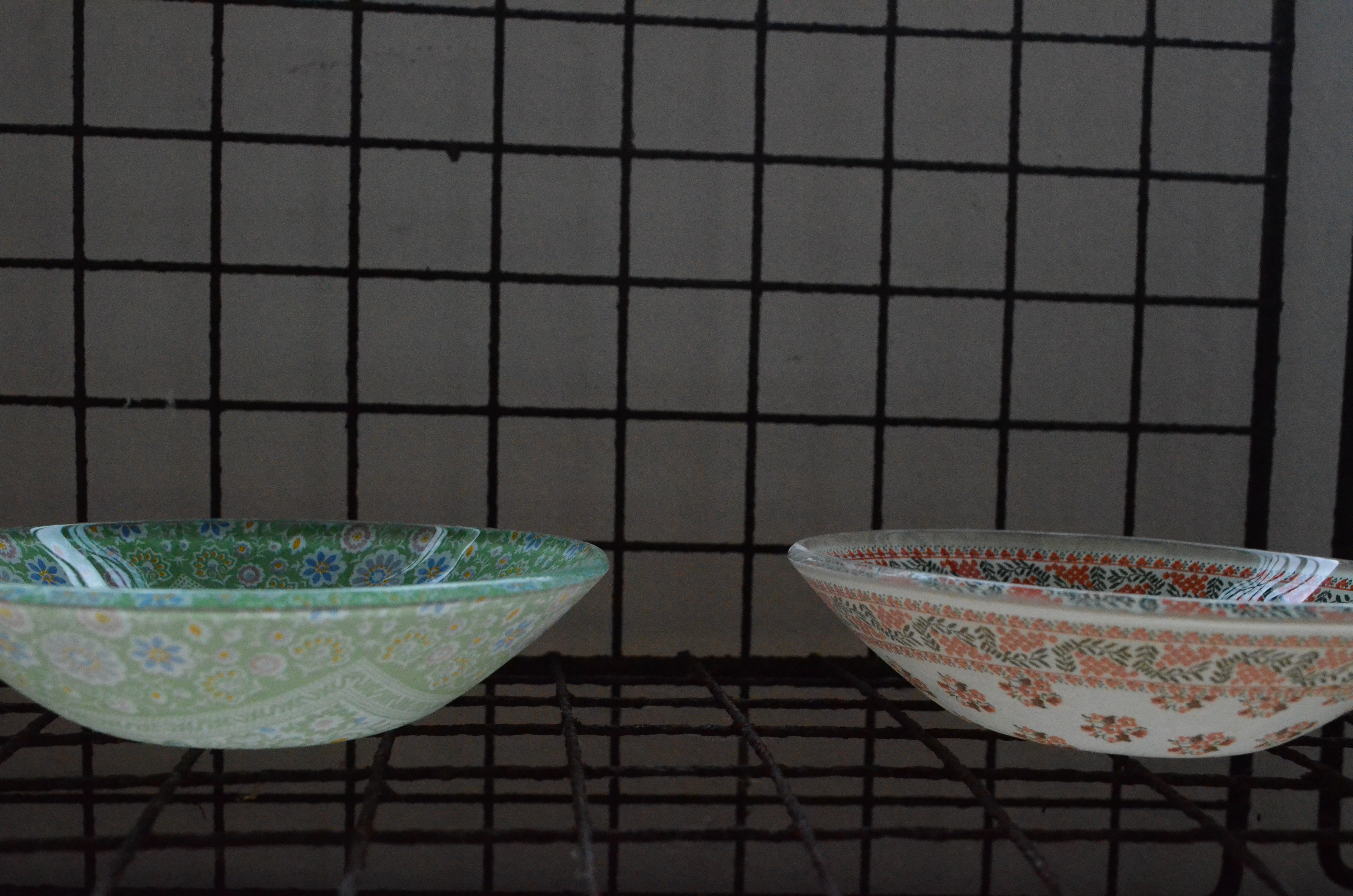 Czech Kiyov glass dish