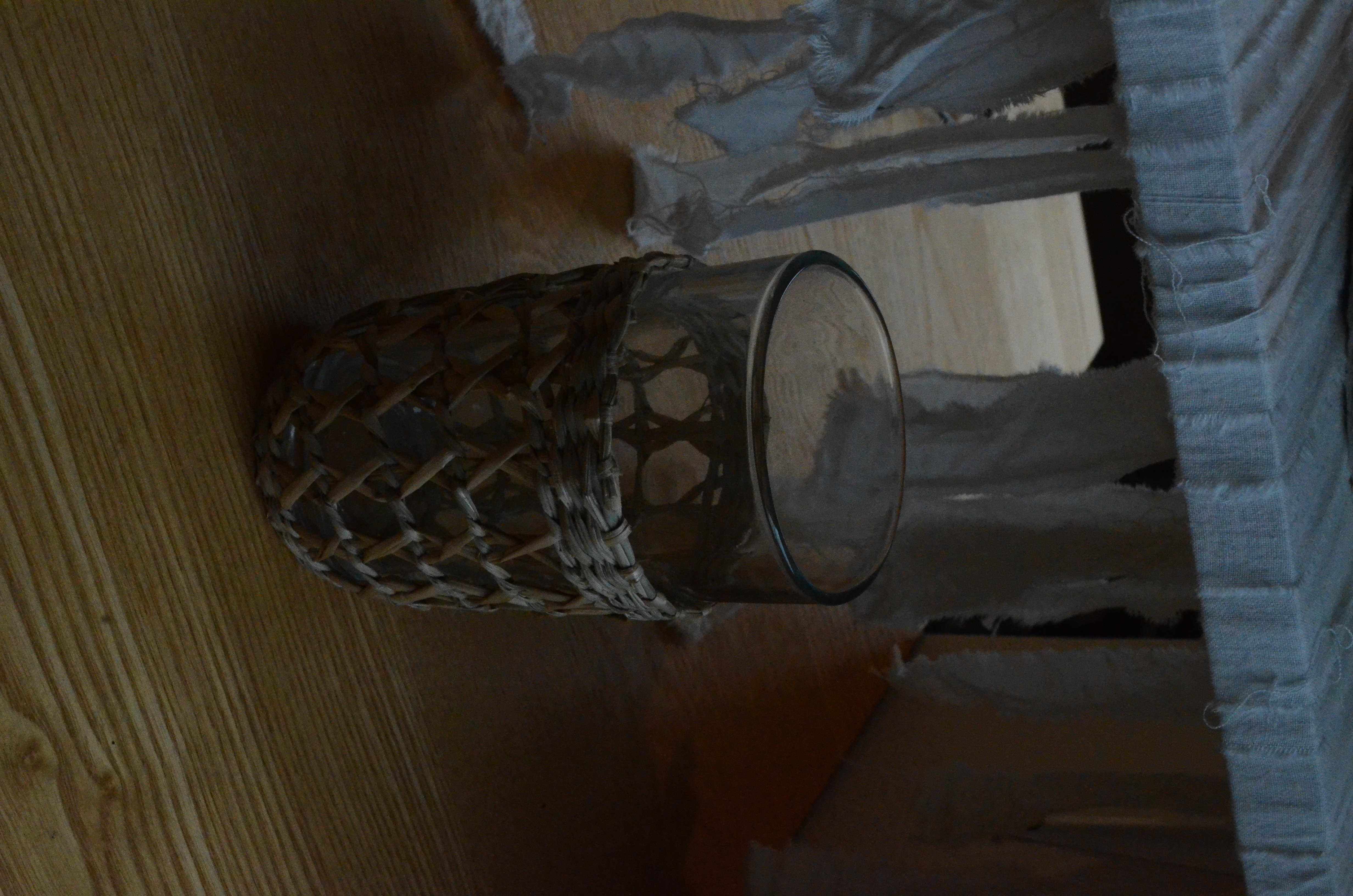 sisal glass cup