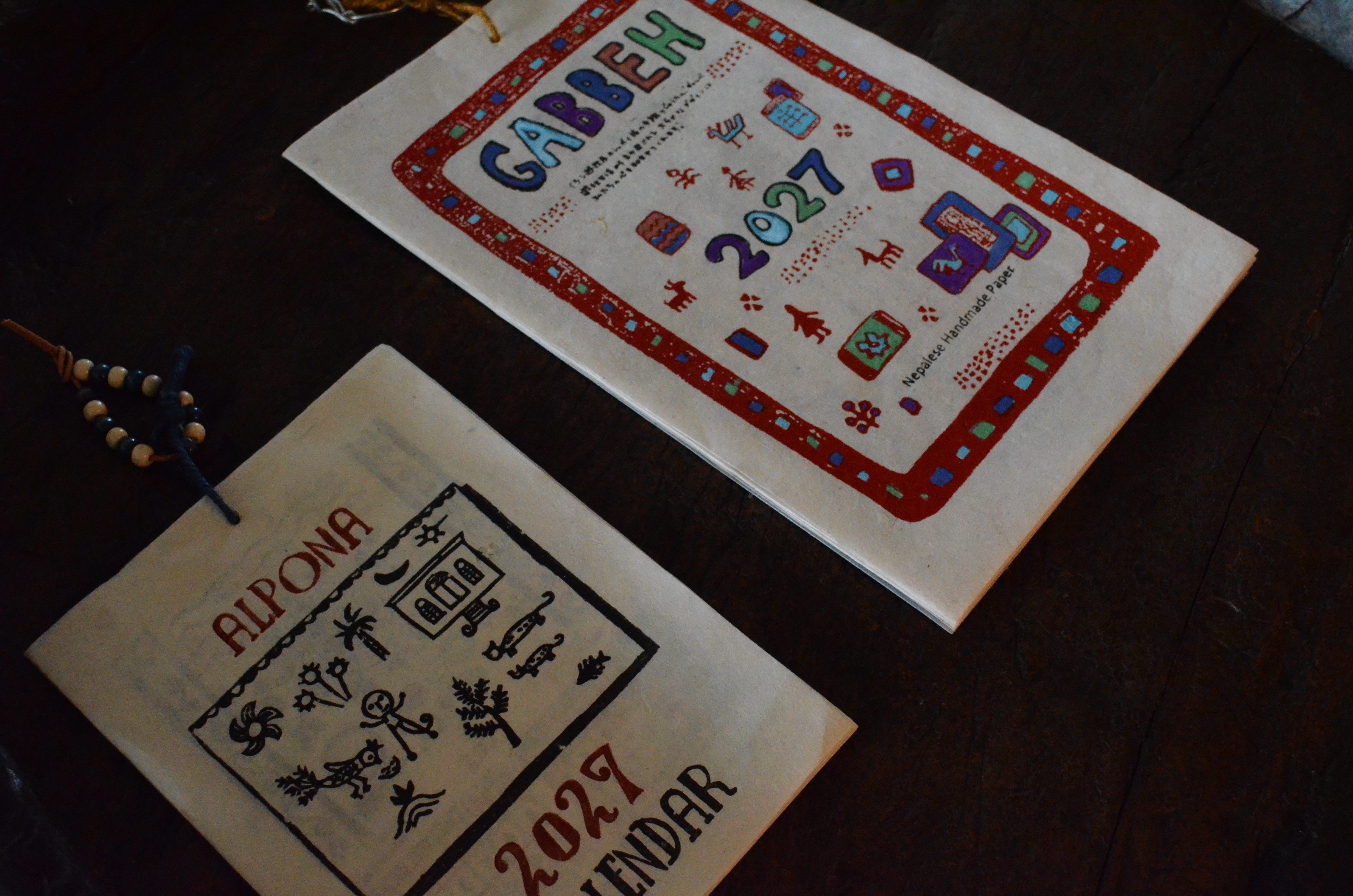 2027 NEPAL HANDMADE CALENDAR