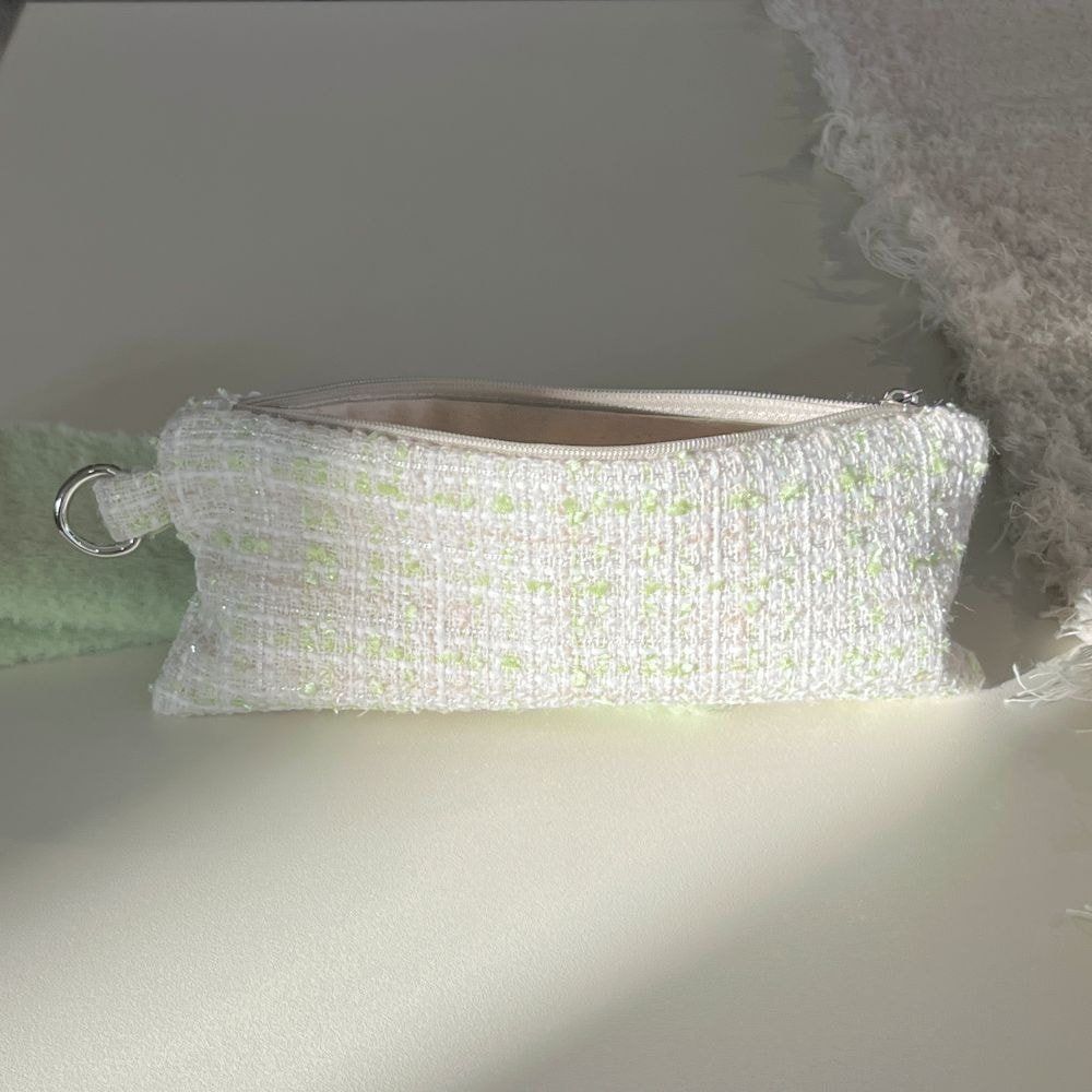 [OIA] Flat pencil case - tweed melon
