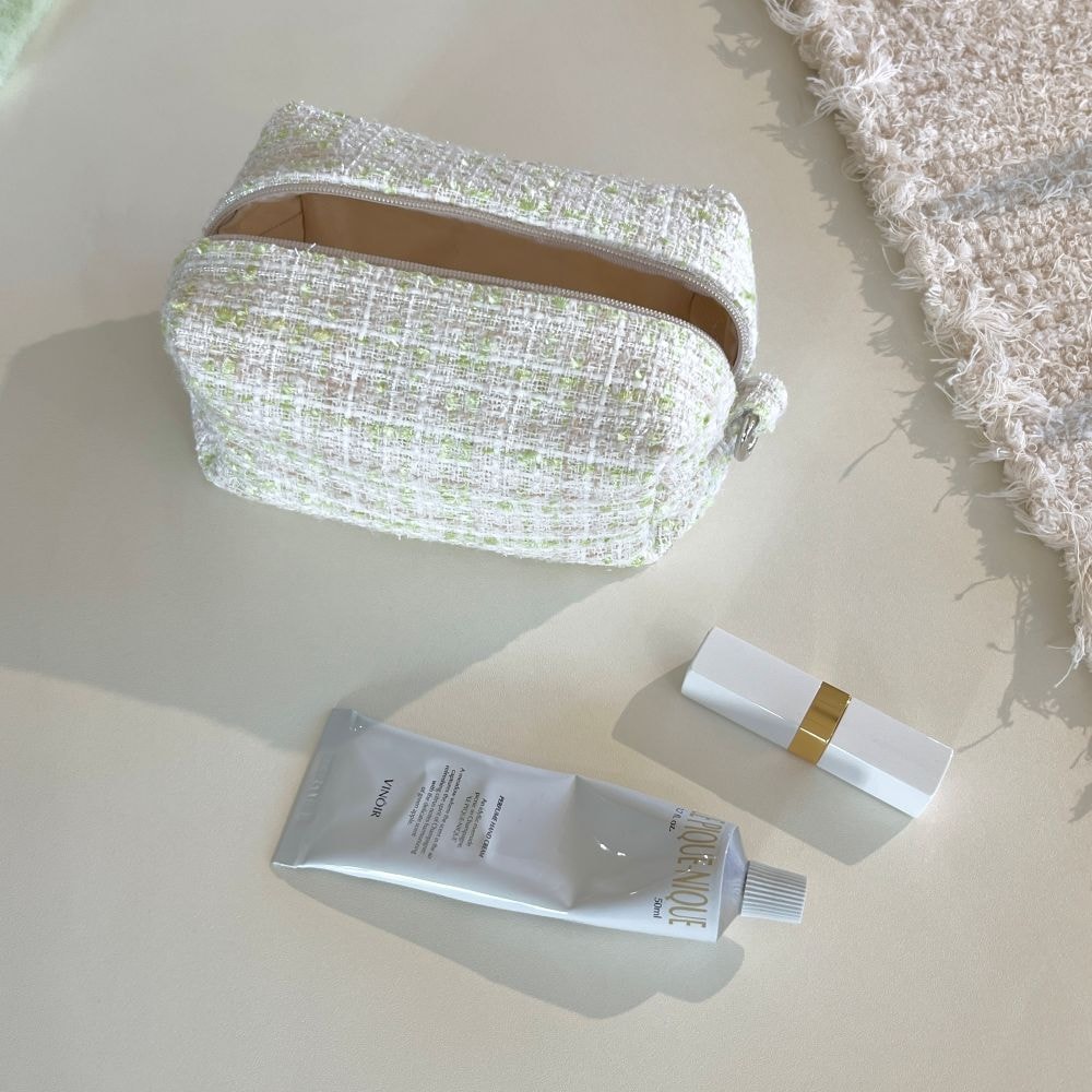 [OIA] Plump pouch - tweed melon