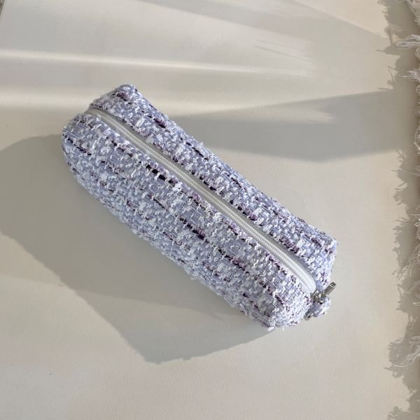 [OIA] Plump pencil case - tweed purple