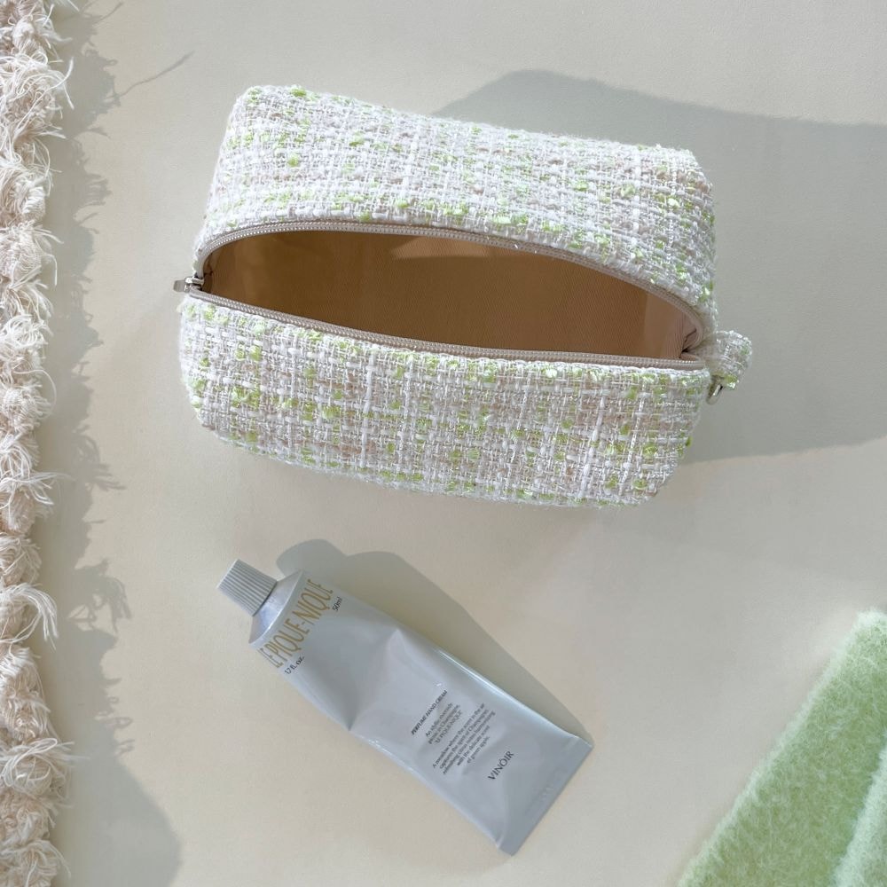[OIA] Plump pouch - tweed melon