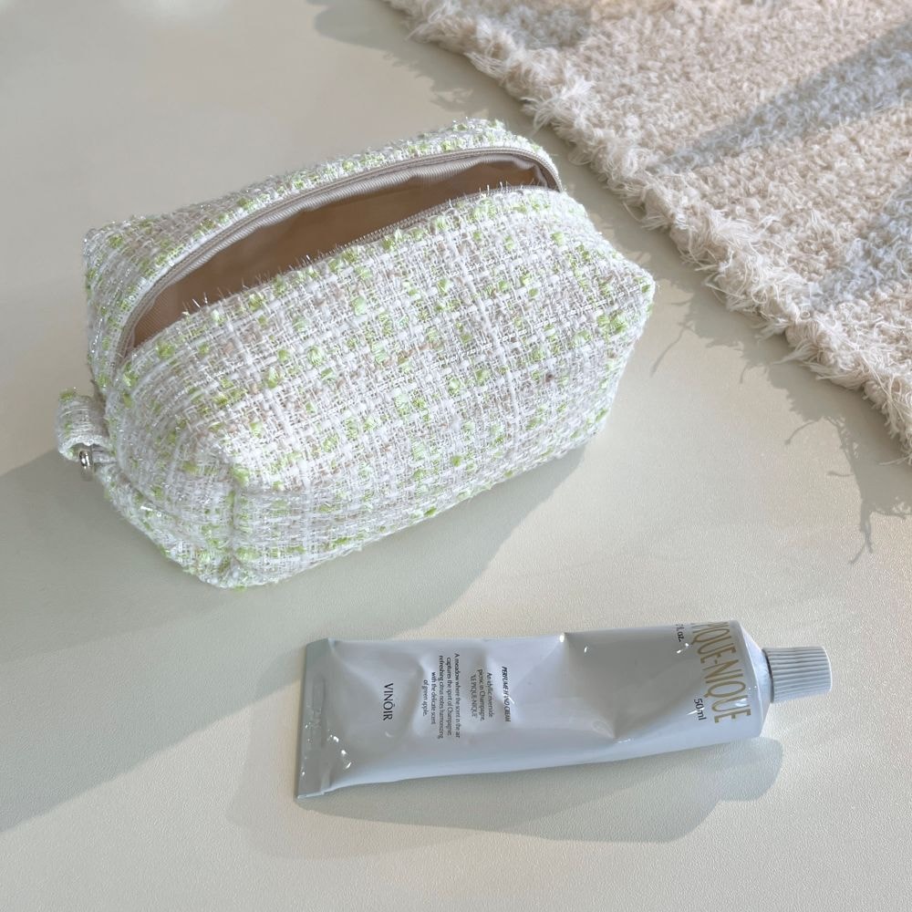 [OIA] Plump pouch - tweed melon