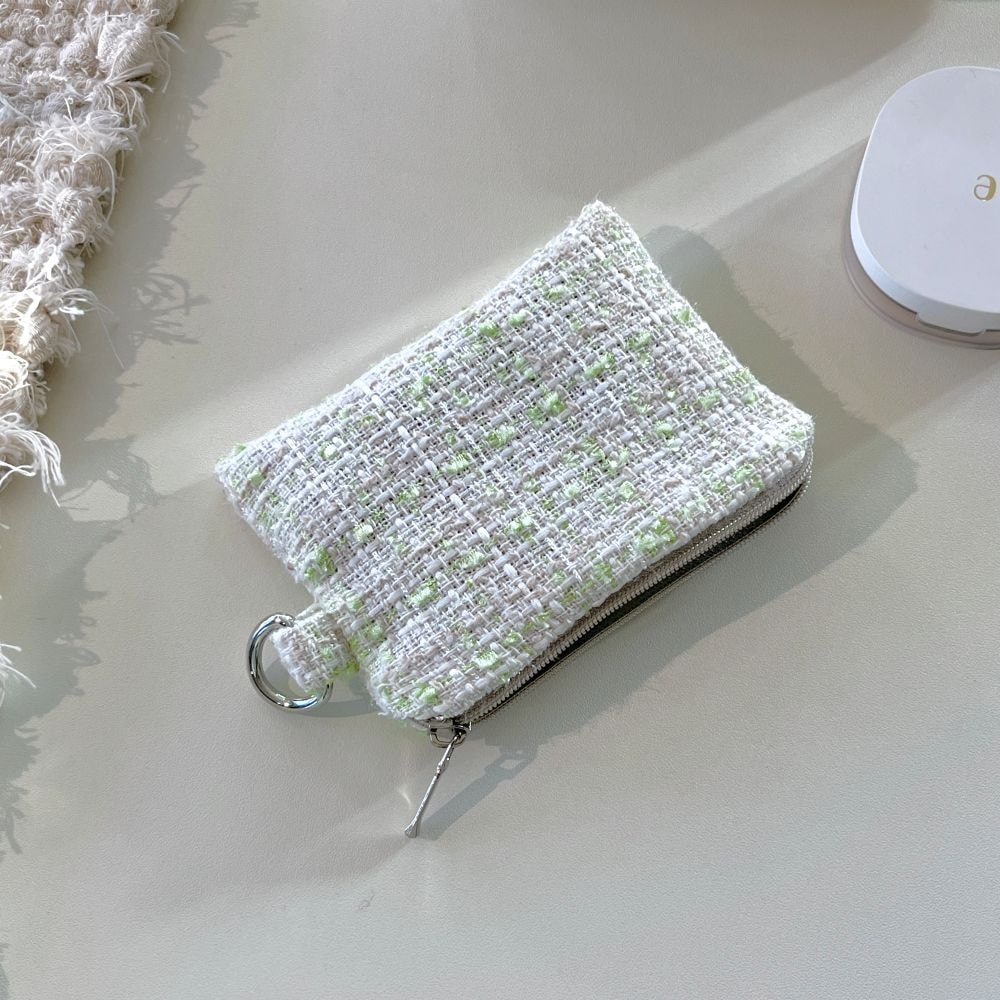 [OIA] Card pouch - tweed melon
