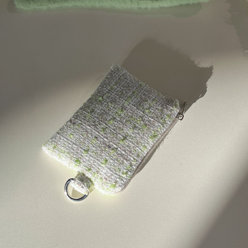 [OIA] Card pouch - tweed melon