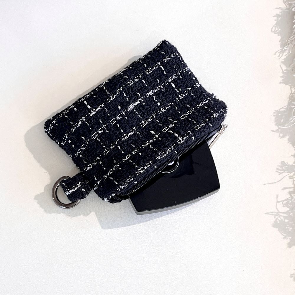 [OIA] Card pouch - tweed black