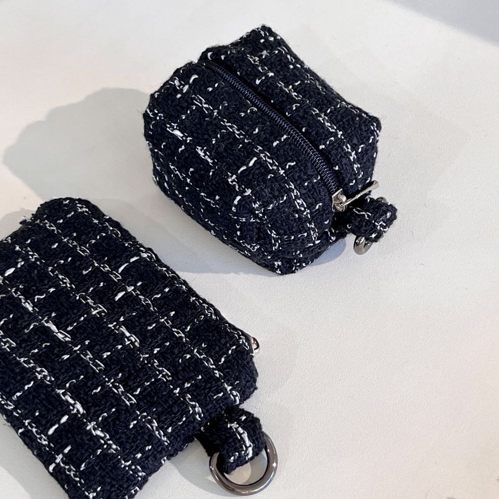 [OIA] Card pouch - tweed black