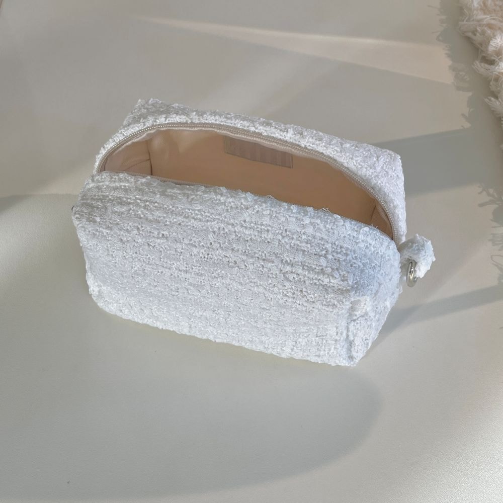 [OIA] Plump pouch - tweed white