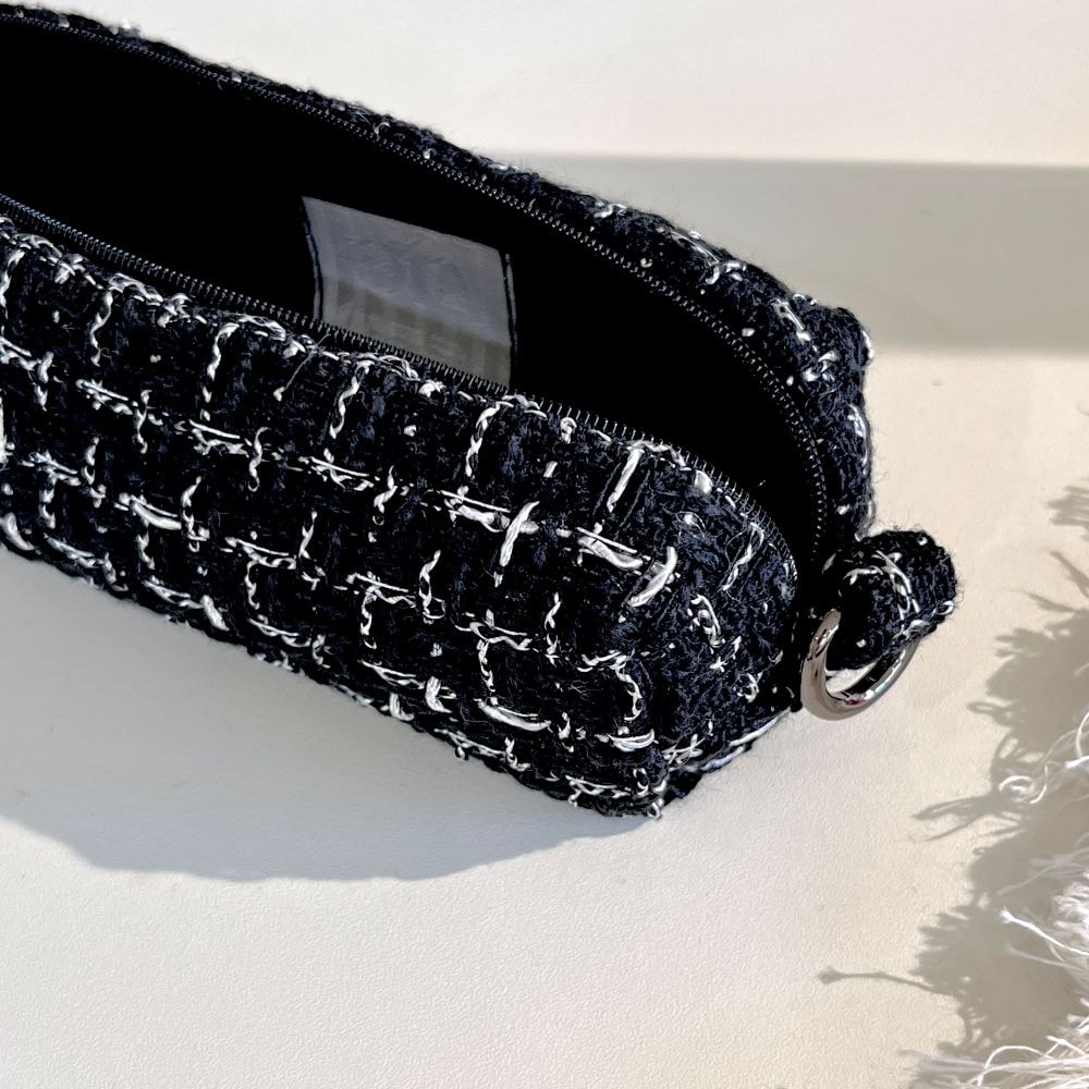 [OIA] Plump pencil case - tweed black