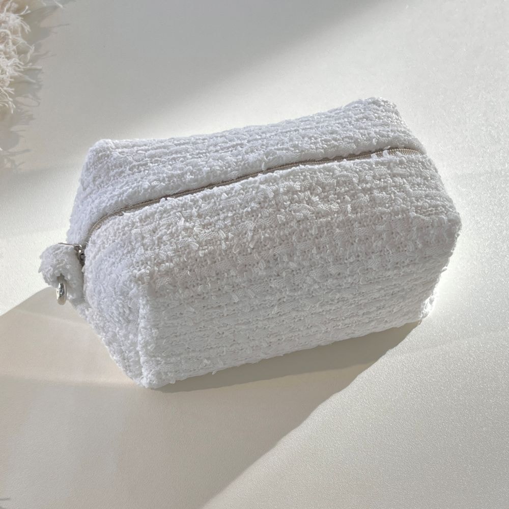 [OIA] Plump pouch - tweed white