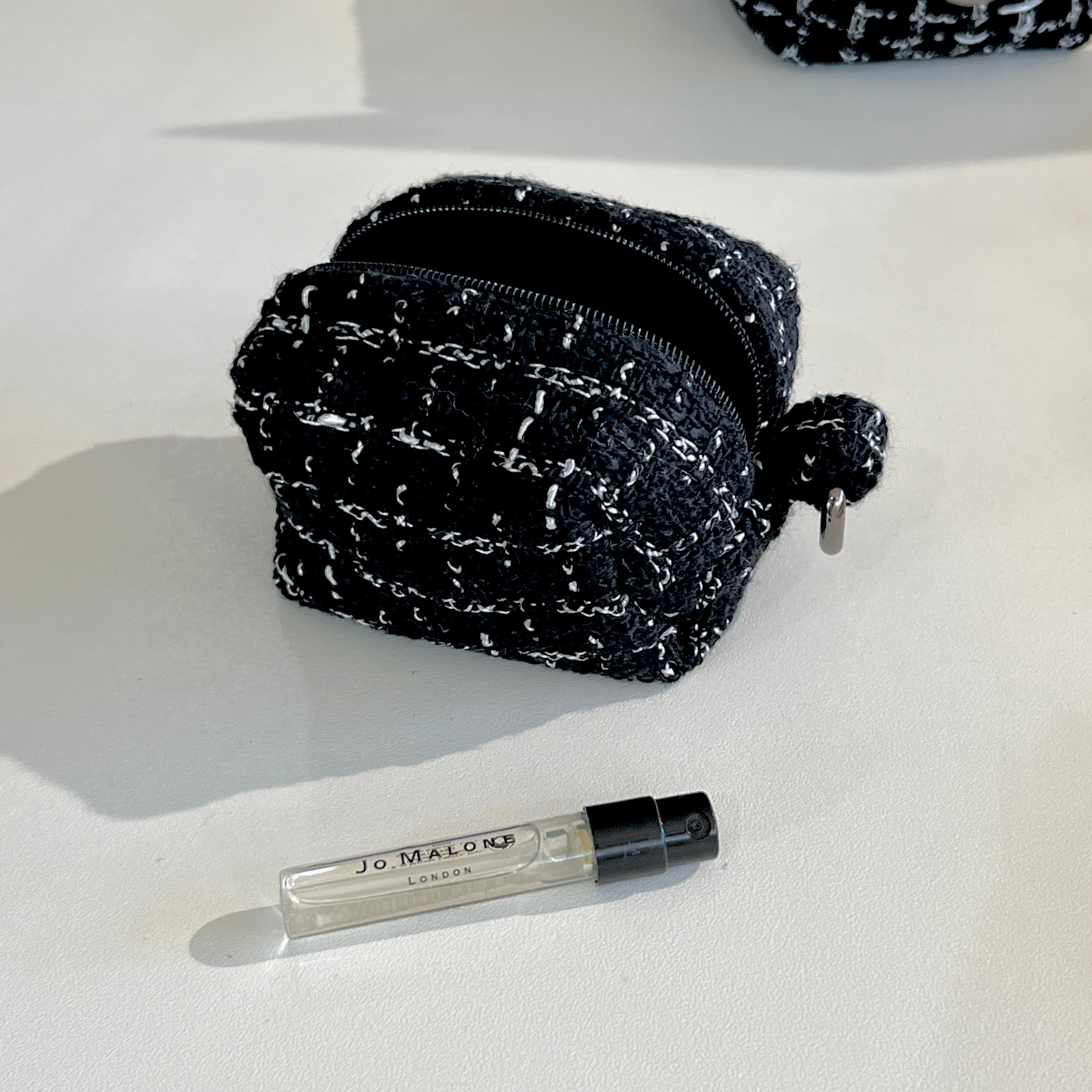 [OIA] Mini pouch - tweed black