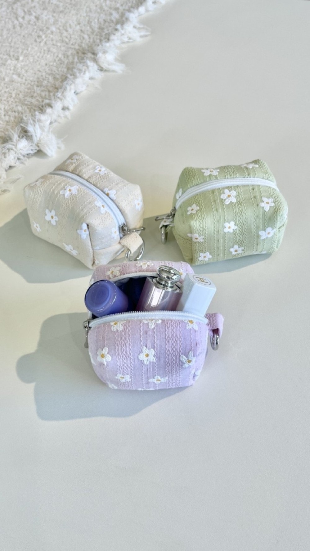 [OIA] Mini pouch - daisy lilac