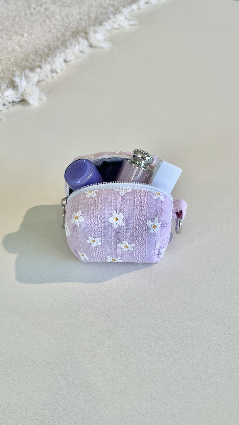 [OIA] Mini pouch - daisy lilac