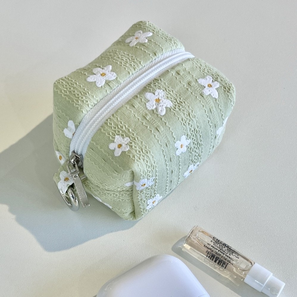 [OIA] Mini pouch - daisy green