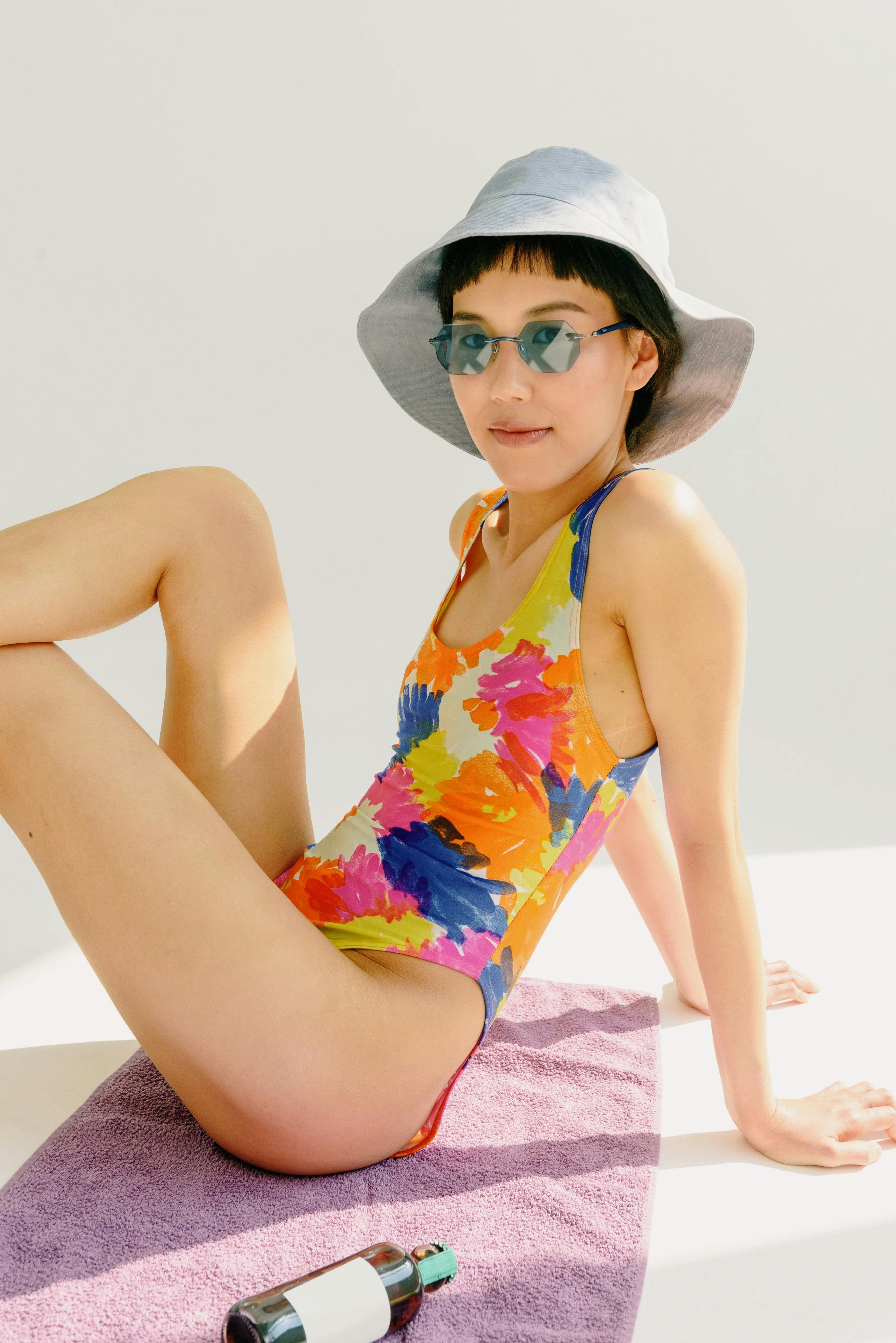FLOWER PATEERN MONOKINI