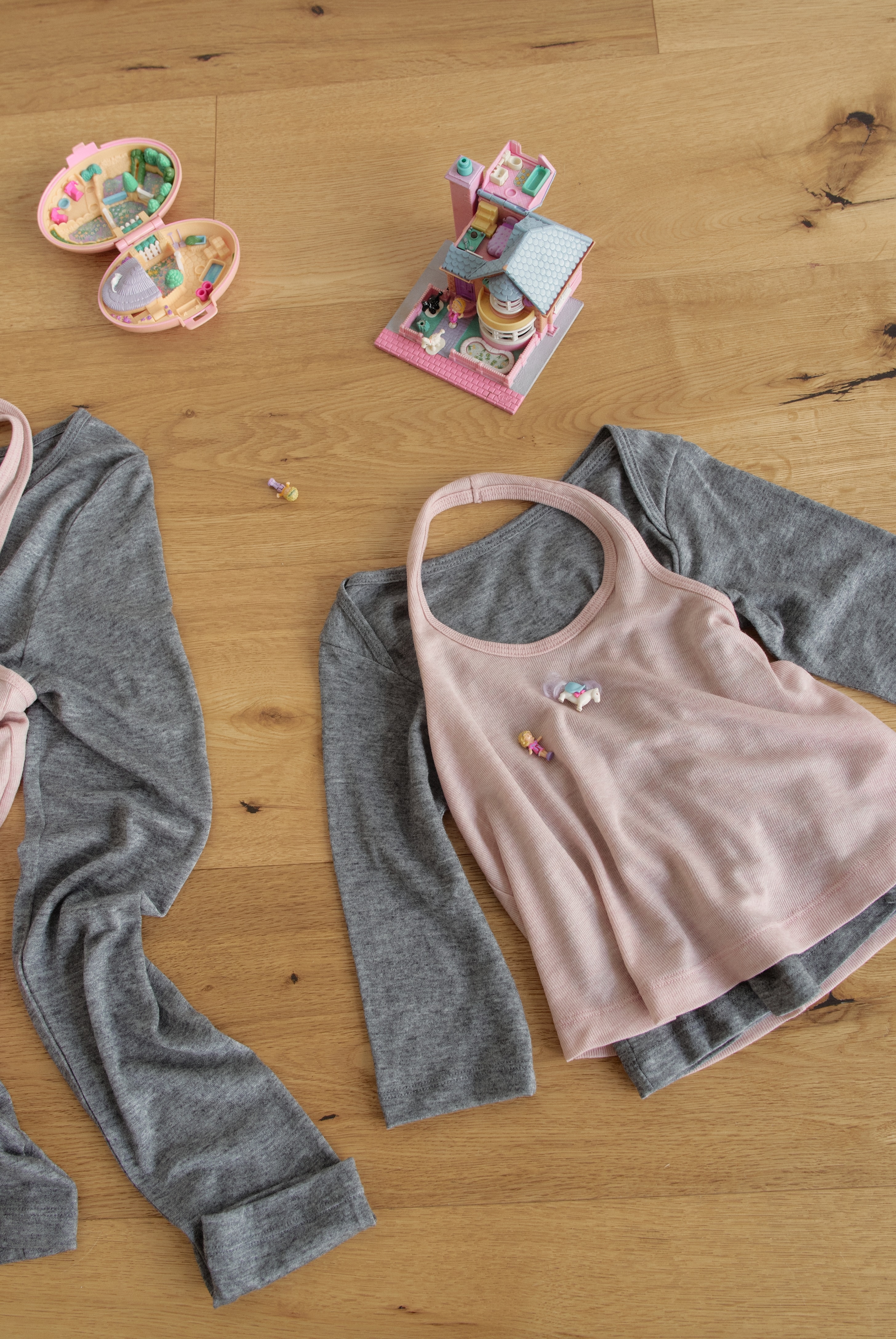 Bonnie Wool Tencel Set - Grey