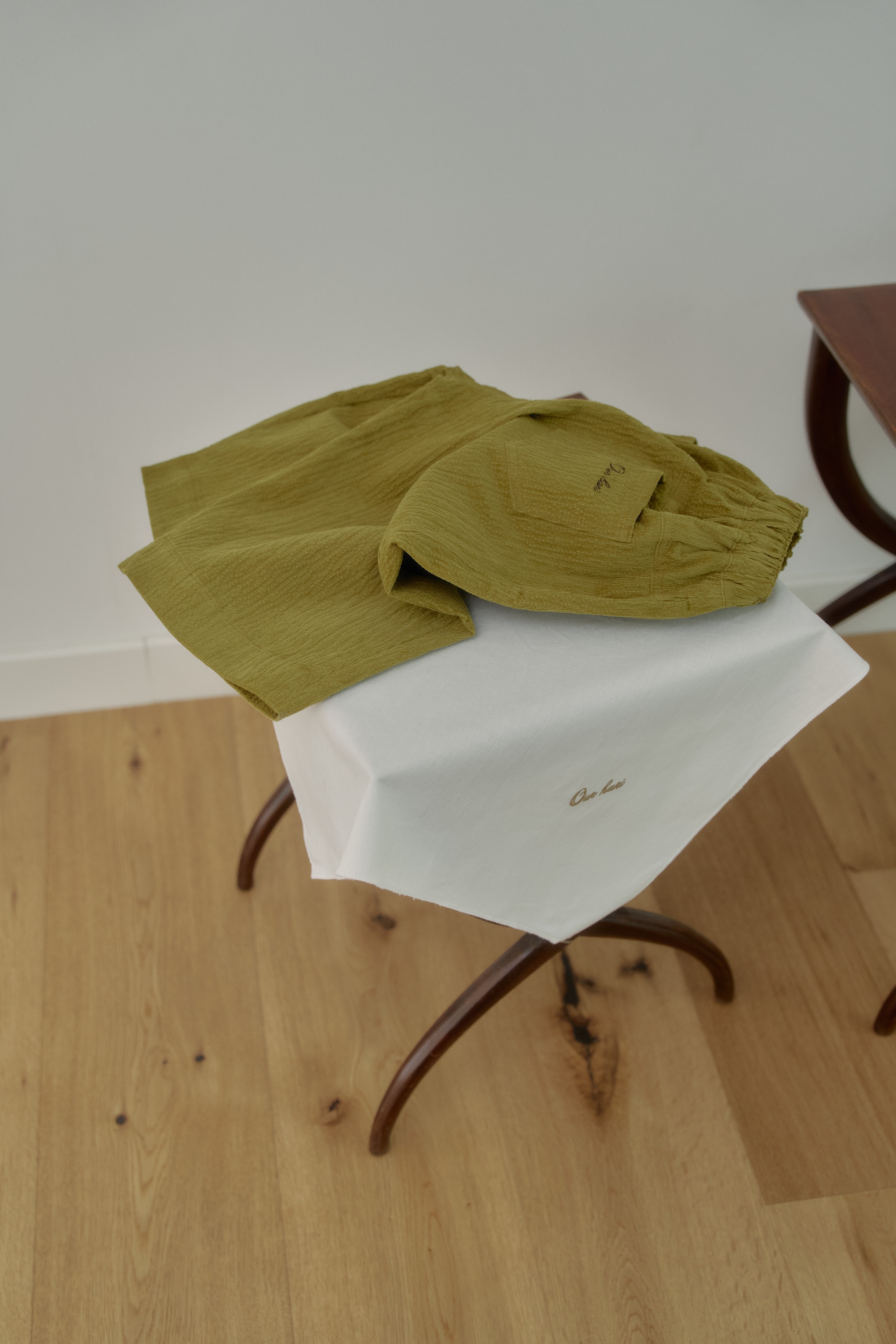 Robin Corduroy Trousers - Olive (Italy fabric / Limited Edition)