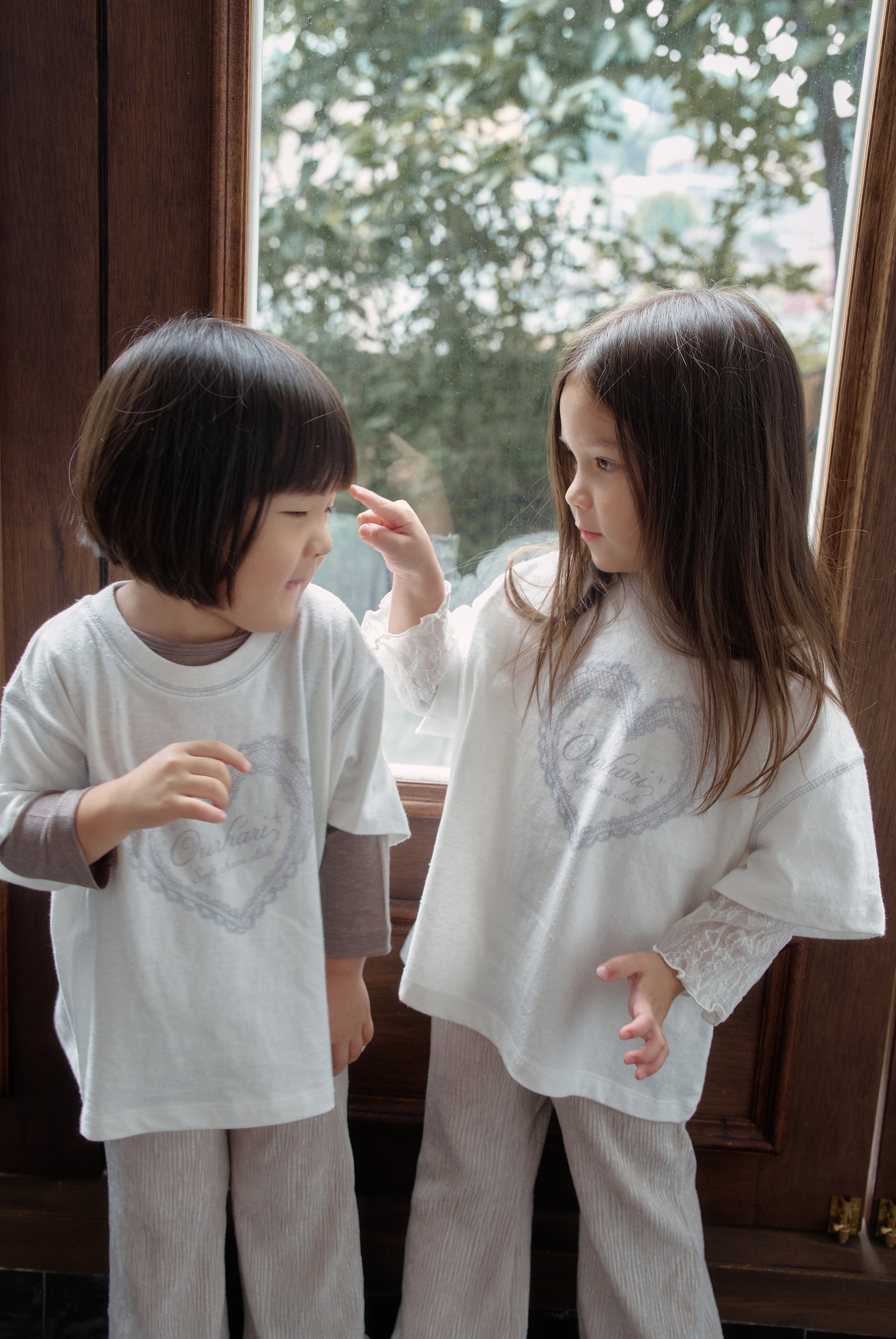 Effie Heart T-Shirt - Ivory