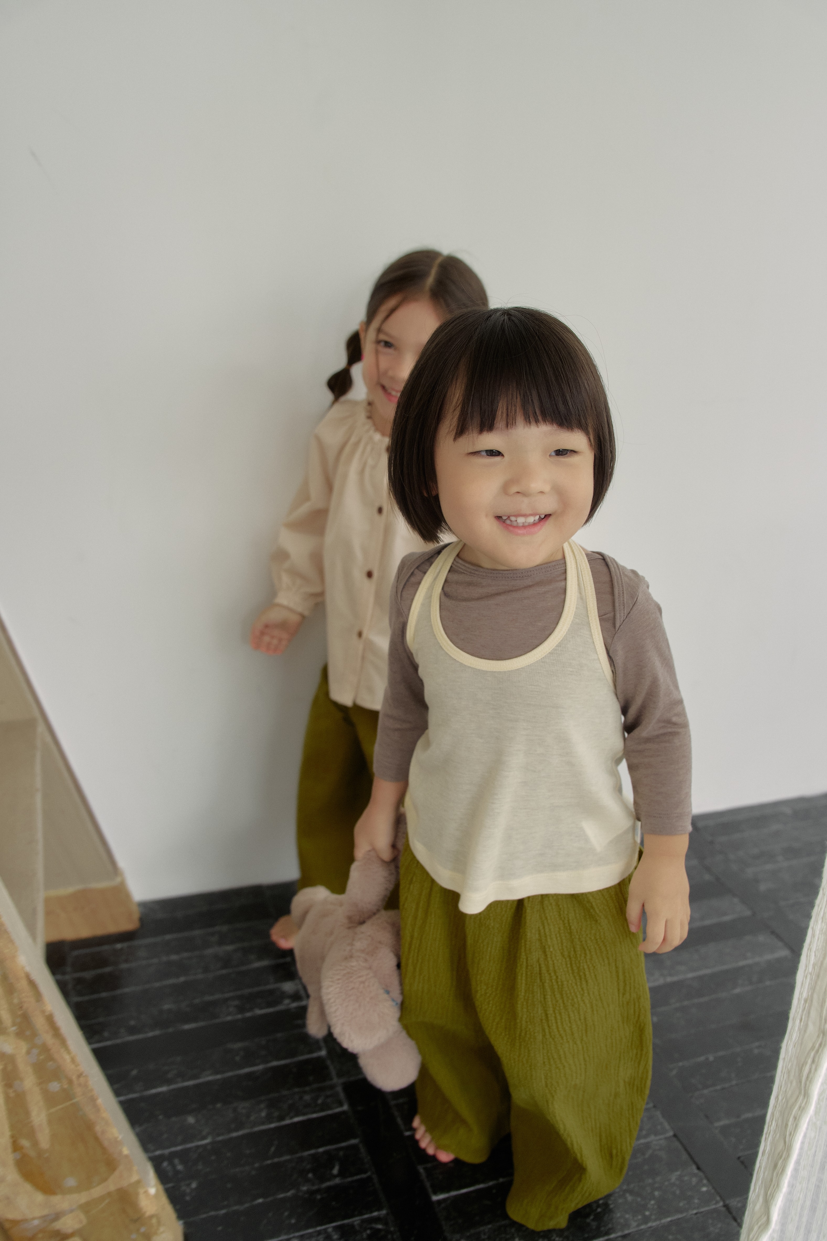 Bonnie Wool Tencel Set - Brown