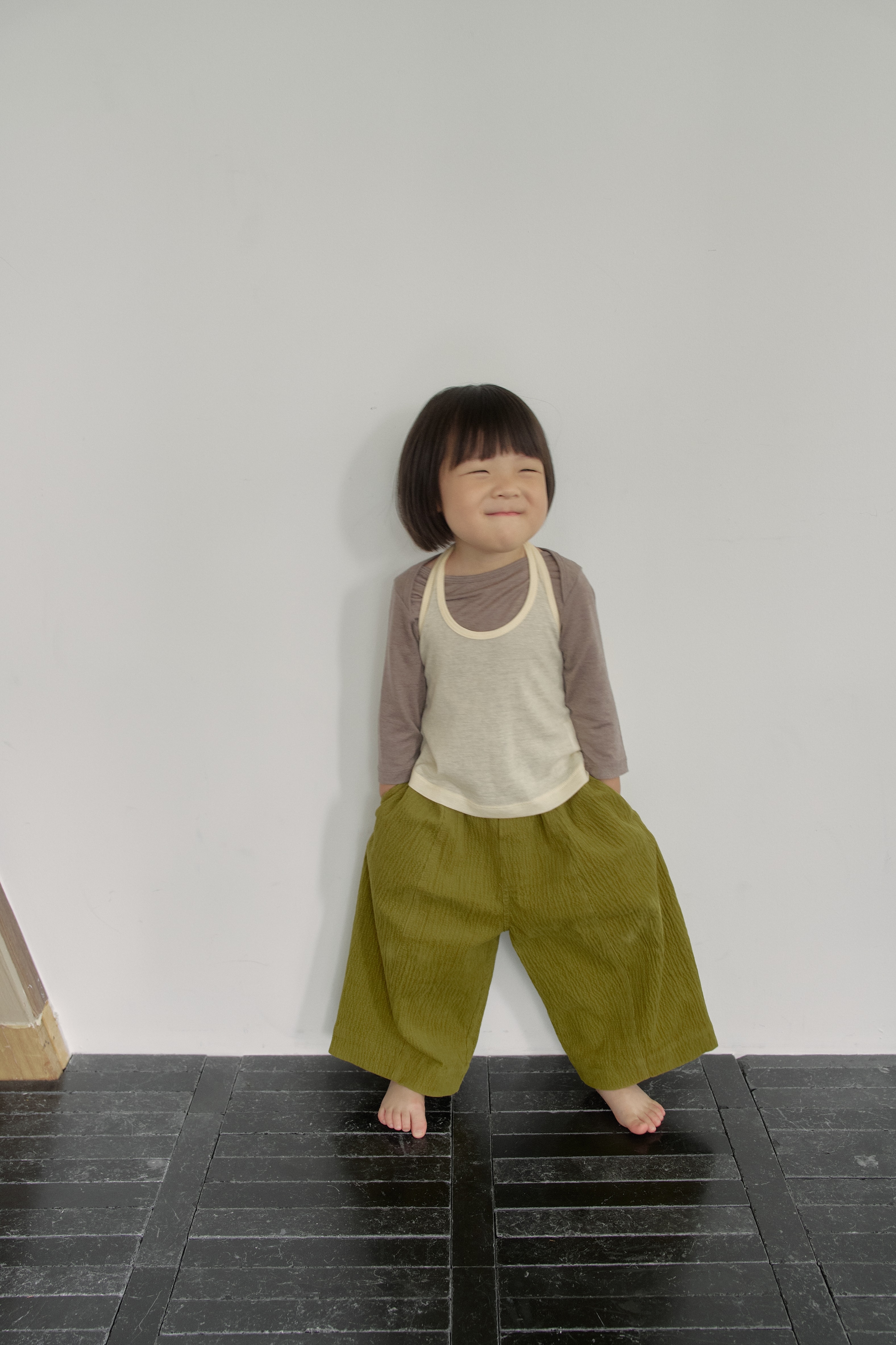 Bonnie Wool Tencel Set - Brown