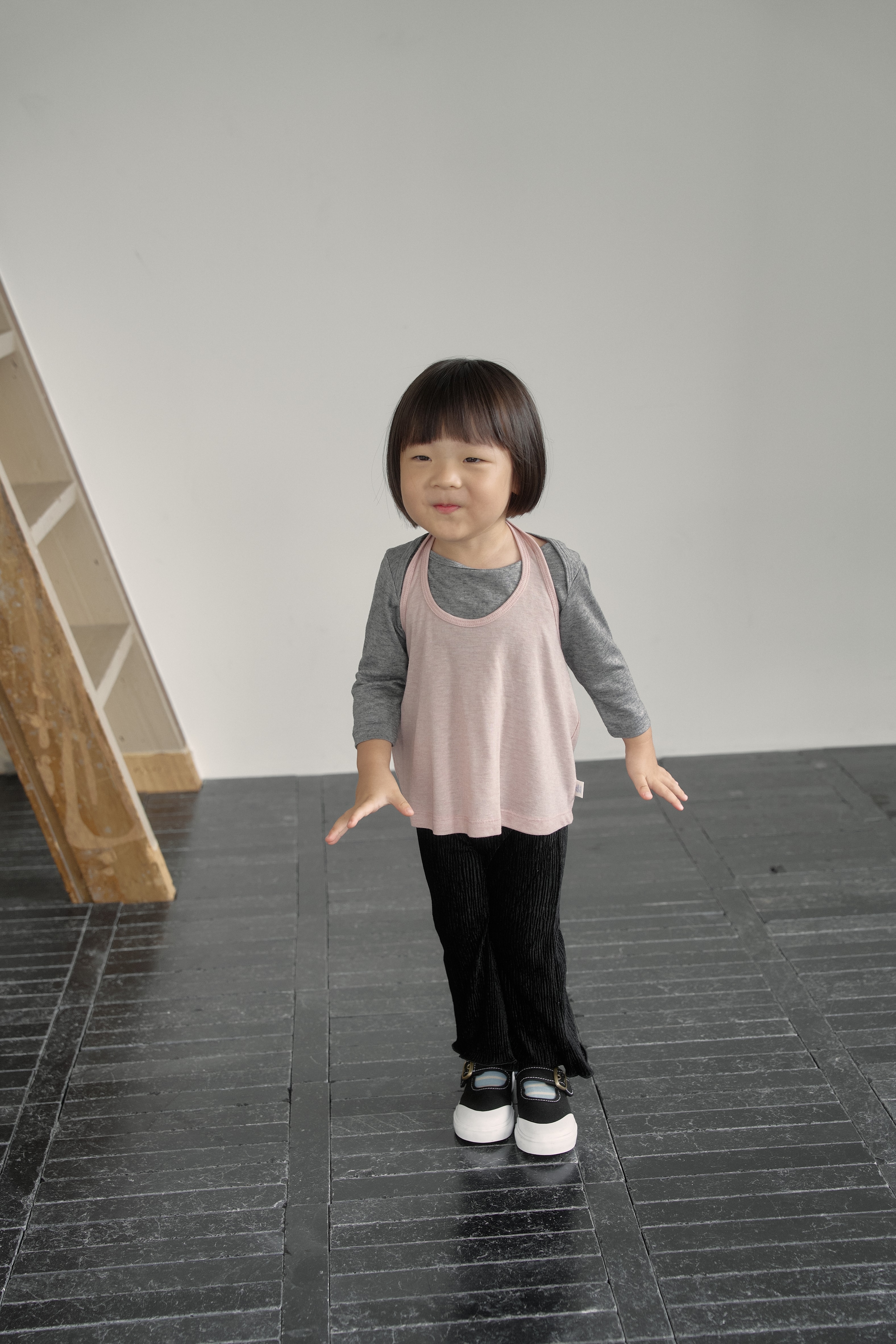 Bonnie Wool Tencel Set - Grey