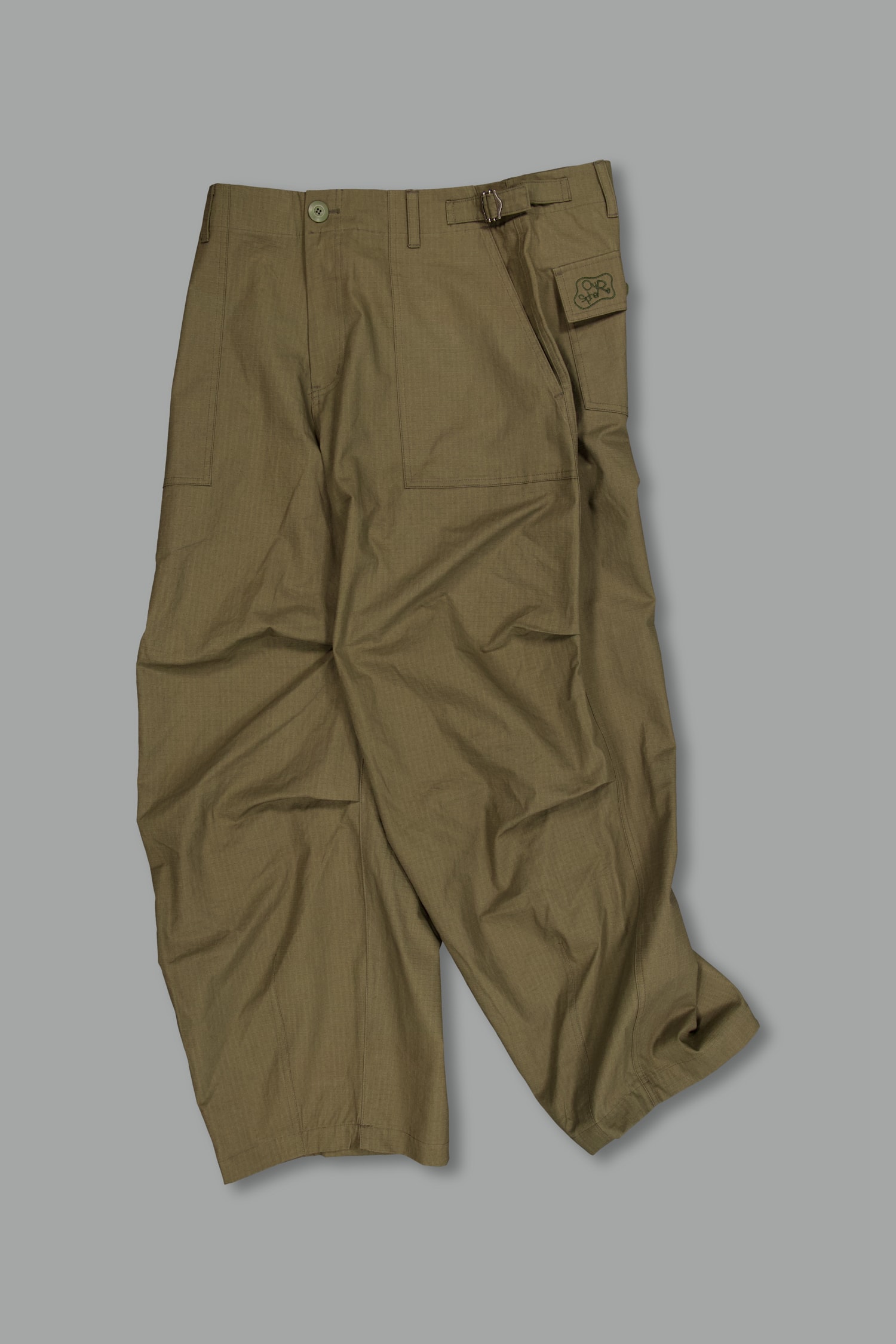 Relaxed Fatigue Pants - Khaki