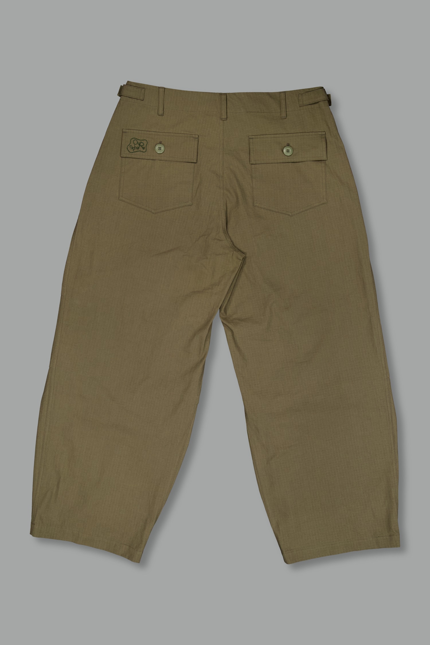 Relaxed Fatigue Pants - Khaki