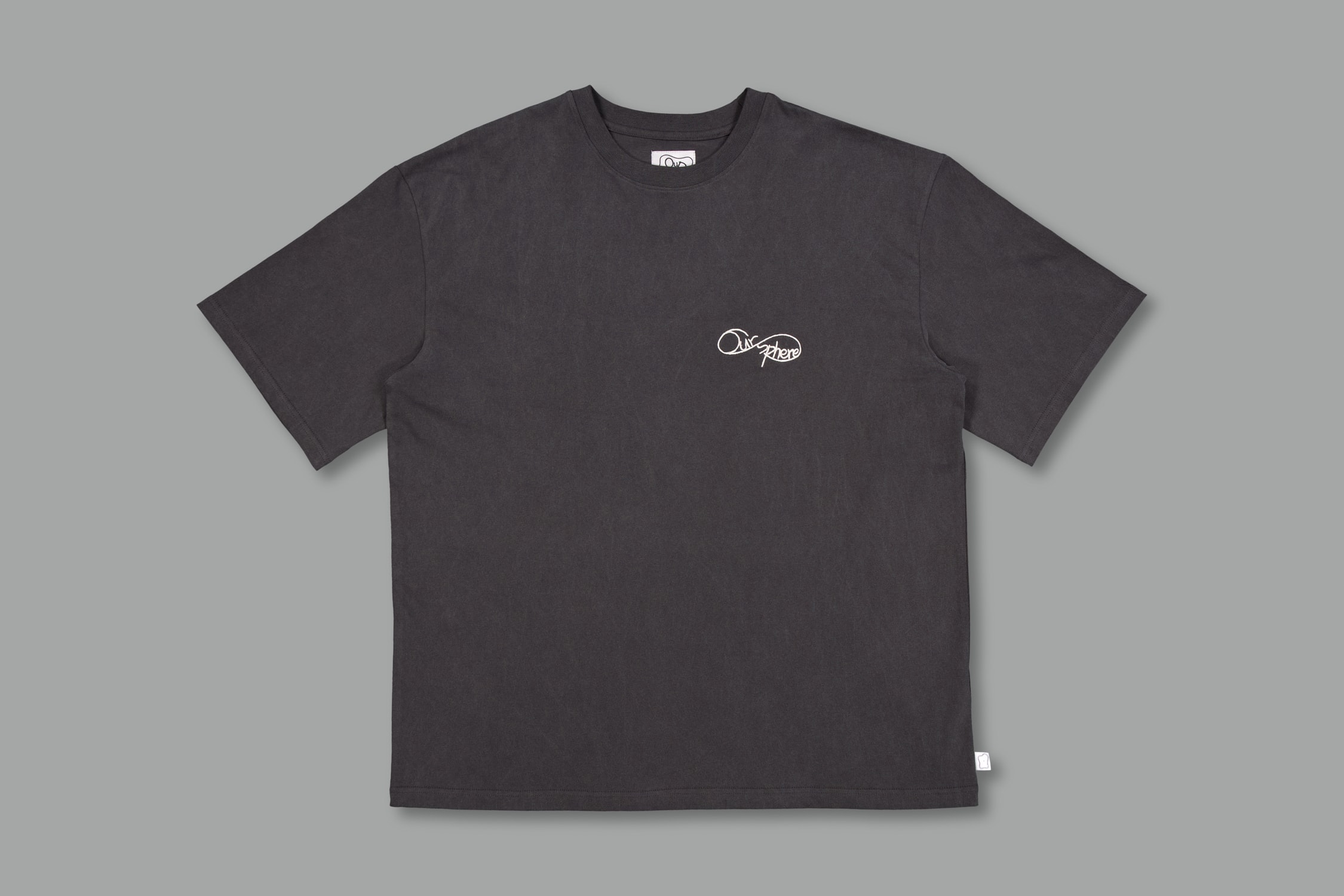 Basic oversize T - charcoal