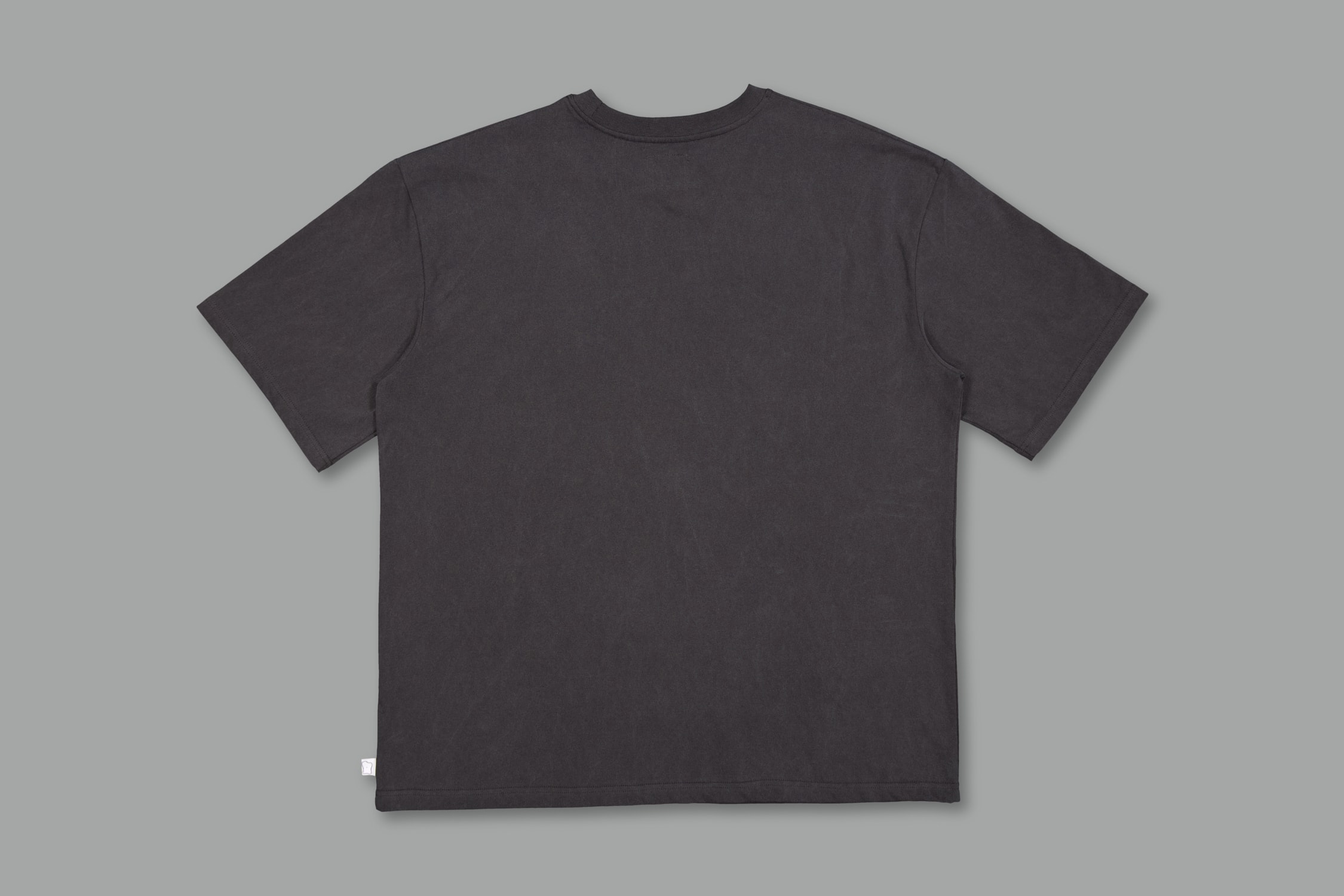 Basic oversize T - charcoal