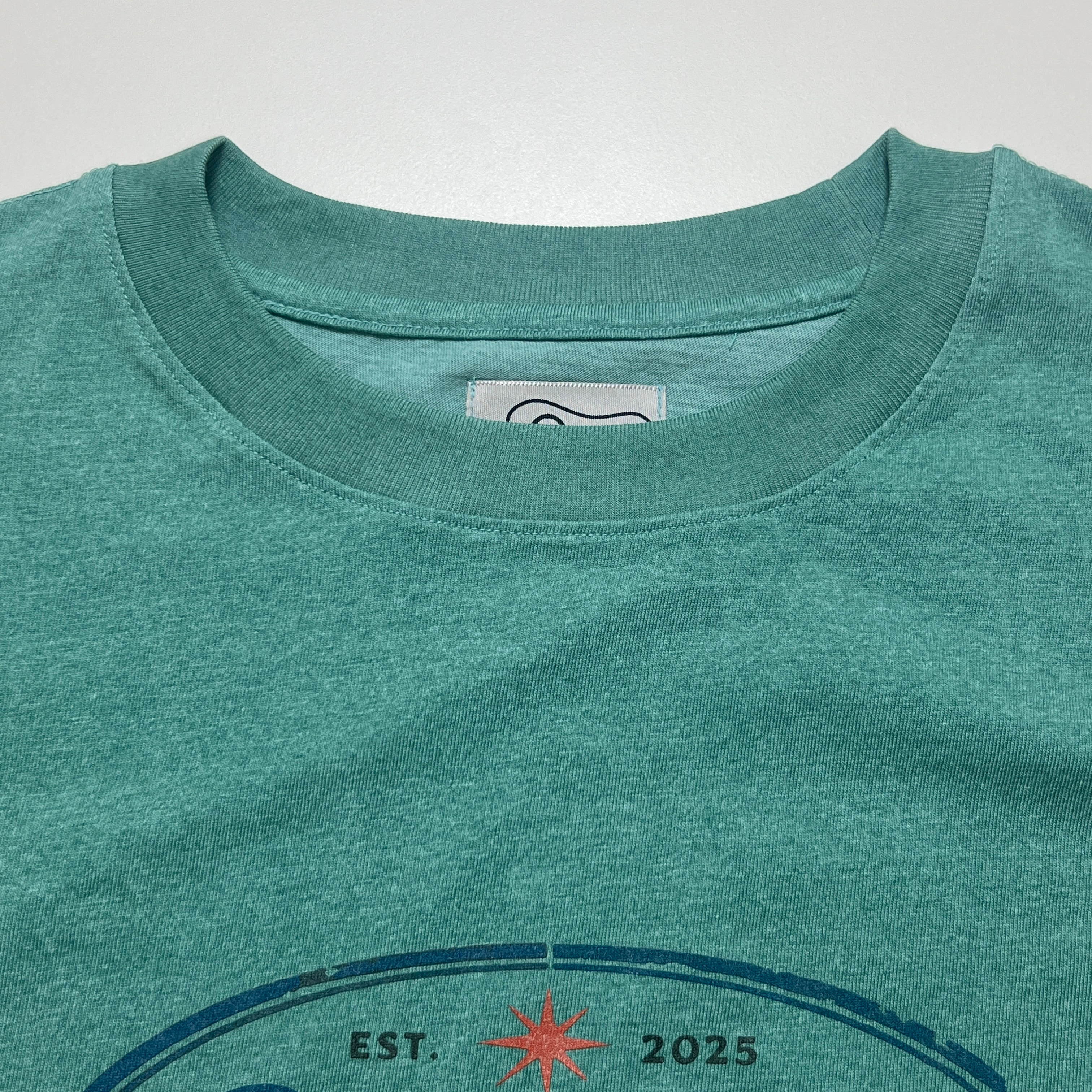 Oursphere Logo Tee — Washed Teal