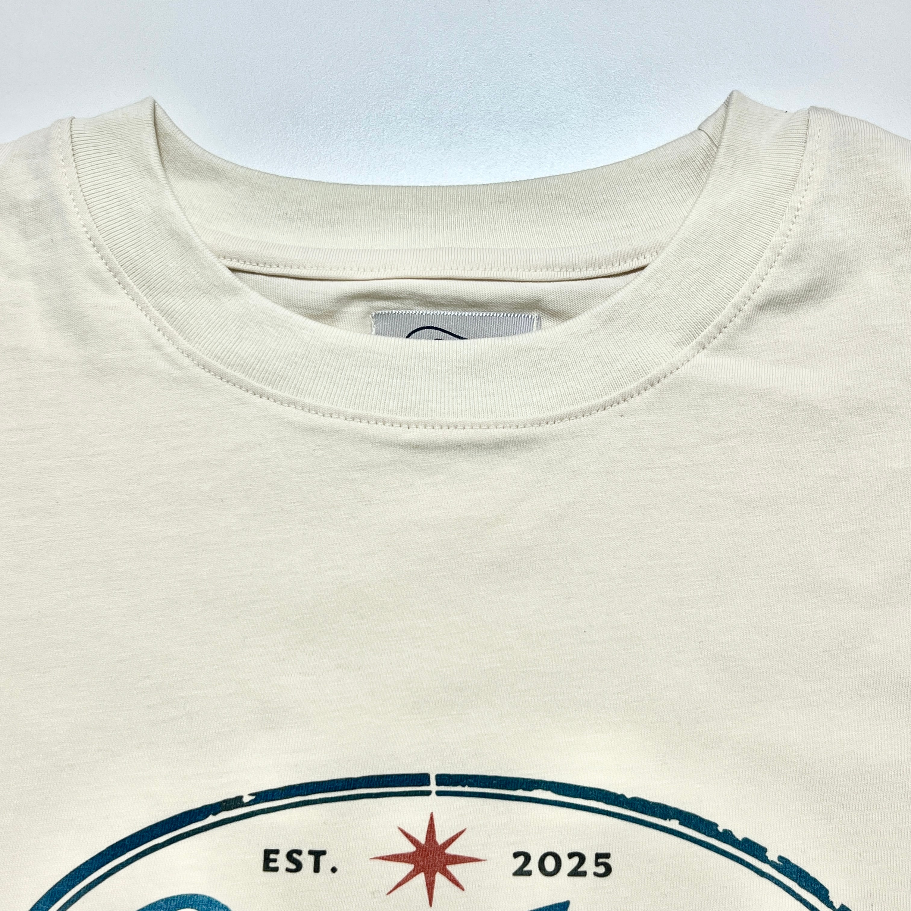 Oursphere Logo Tee — Vintage White